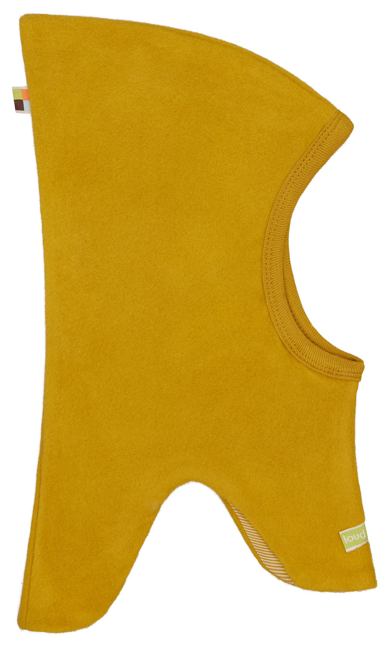 Wende-Schlupfmütze aus Baumwoll-Fleece