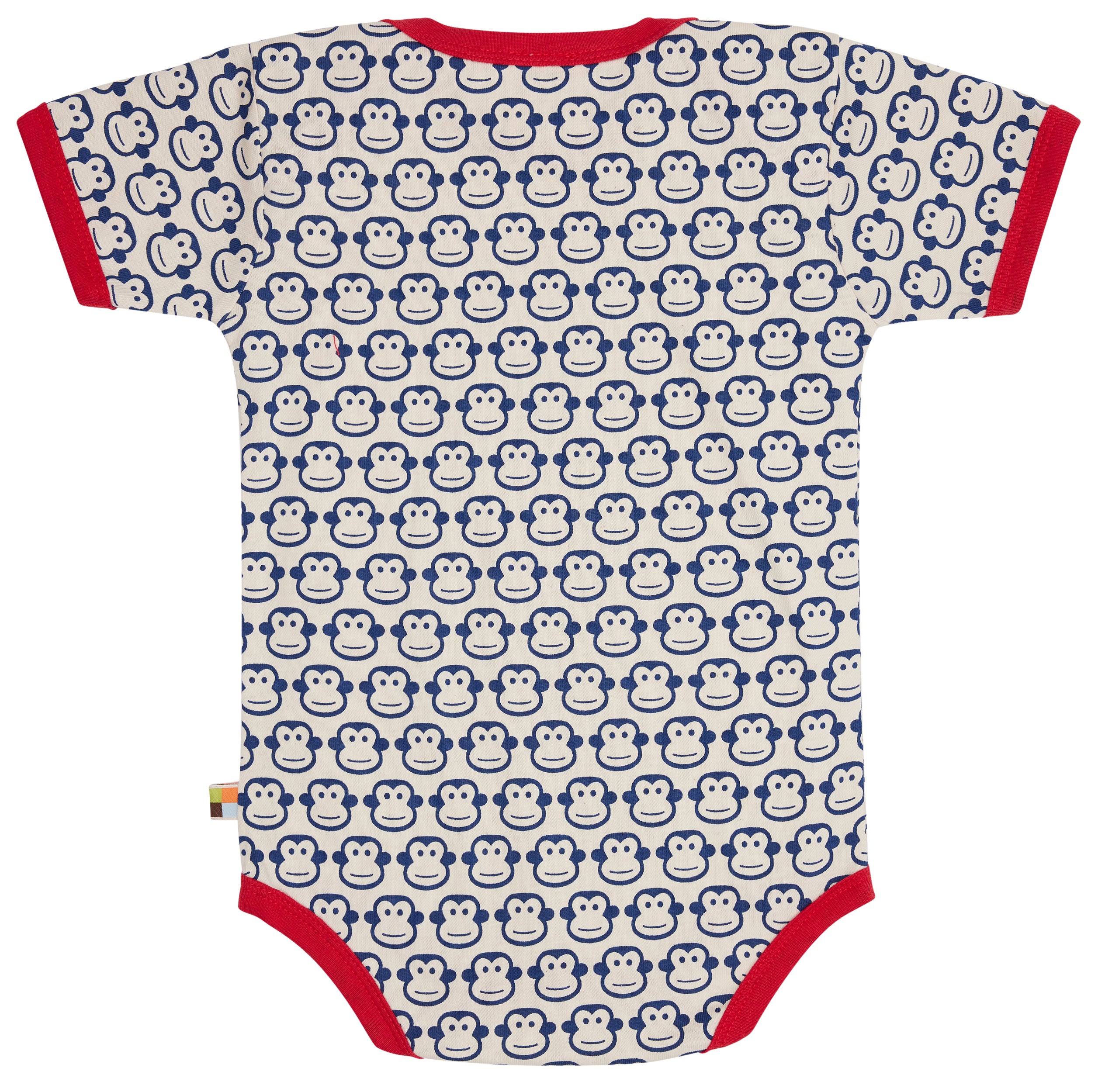 Short-sleeved with monkey print Short-sleeved with monkey print