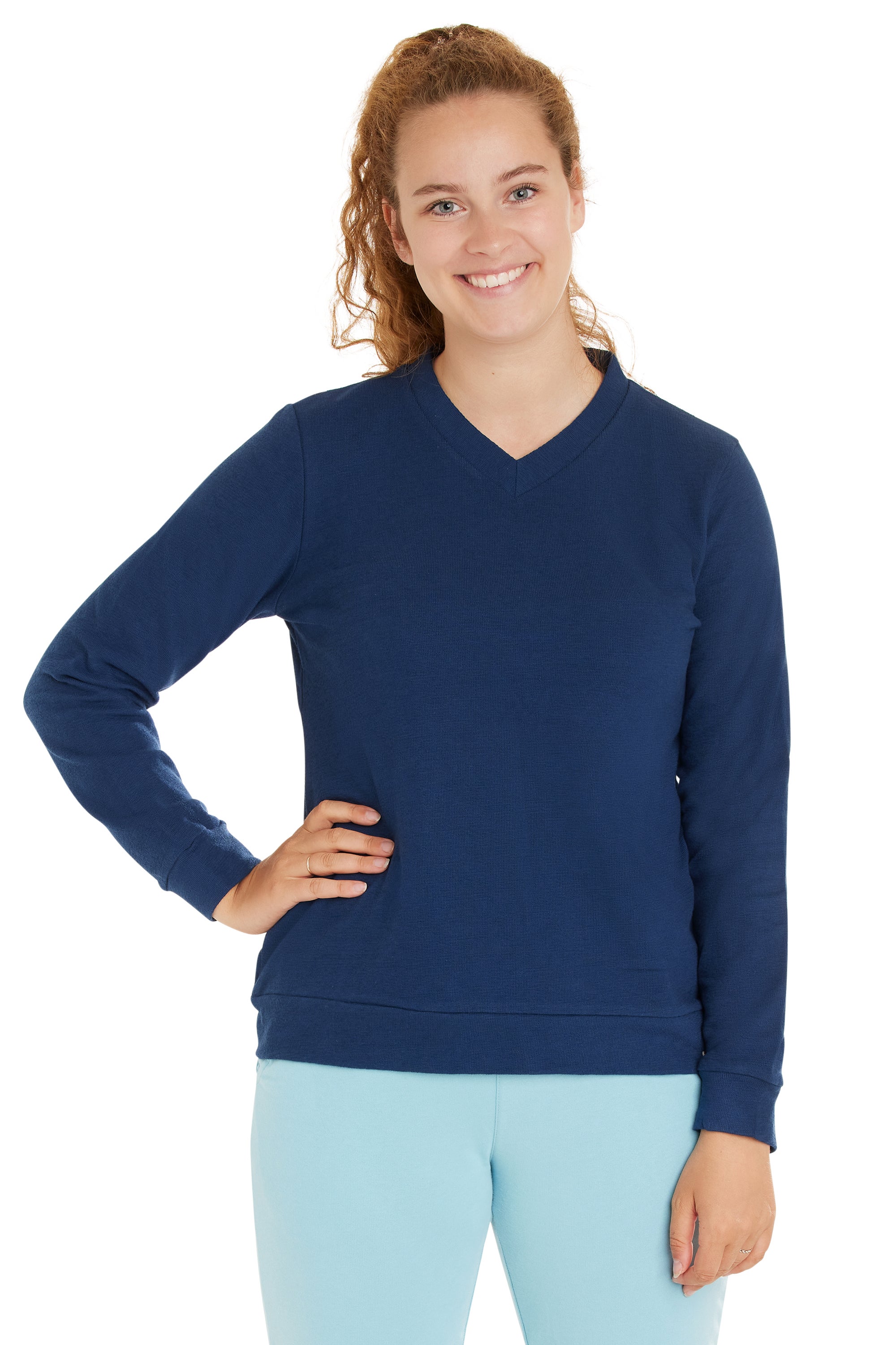 Damen Sweat Strukturmuster Damen Sweat Strukturmuster