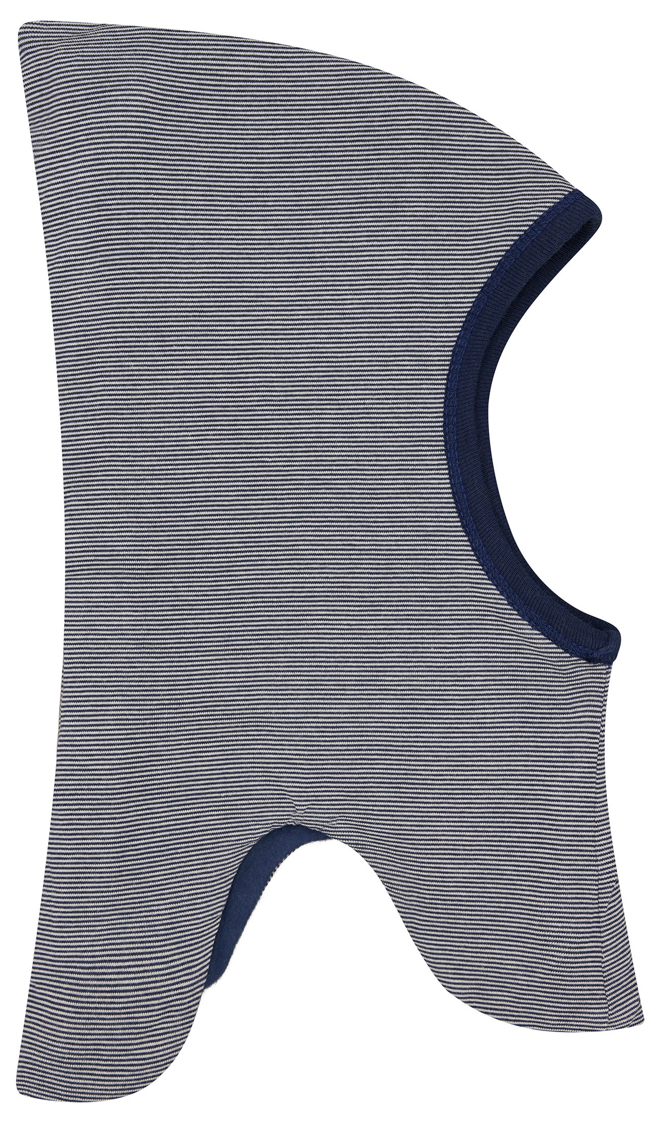 Wende-Schlupfmütze aus Baumwoll-Fleece