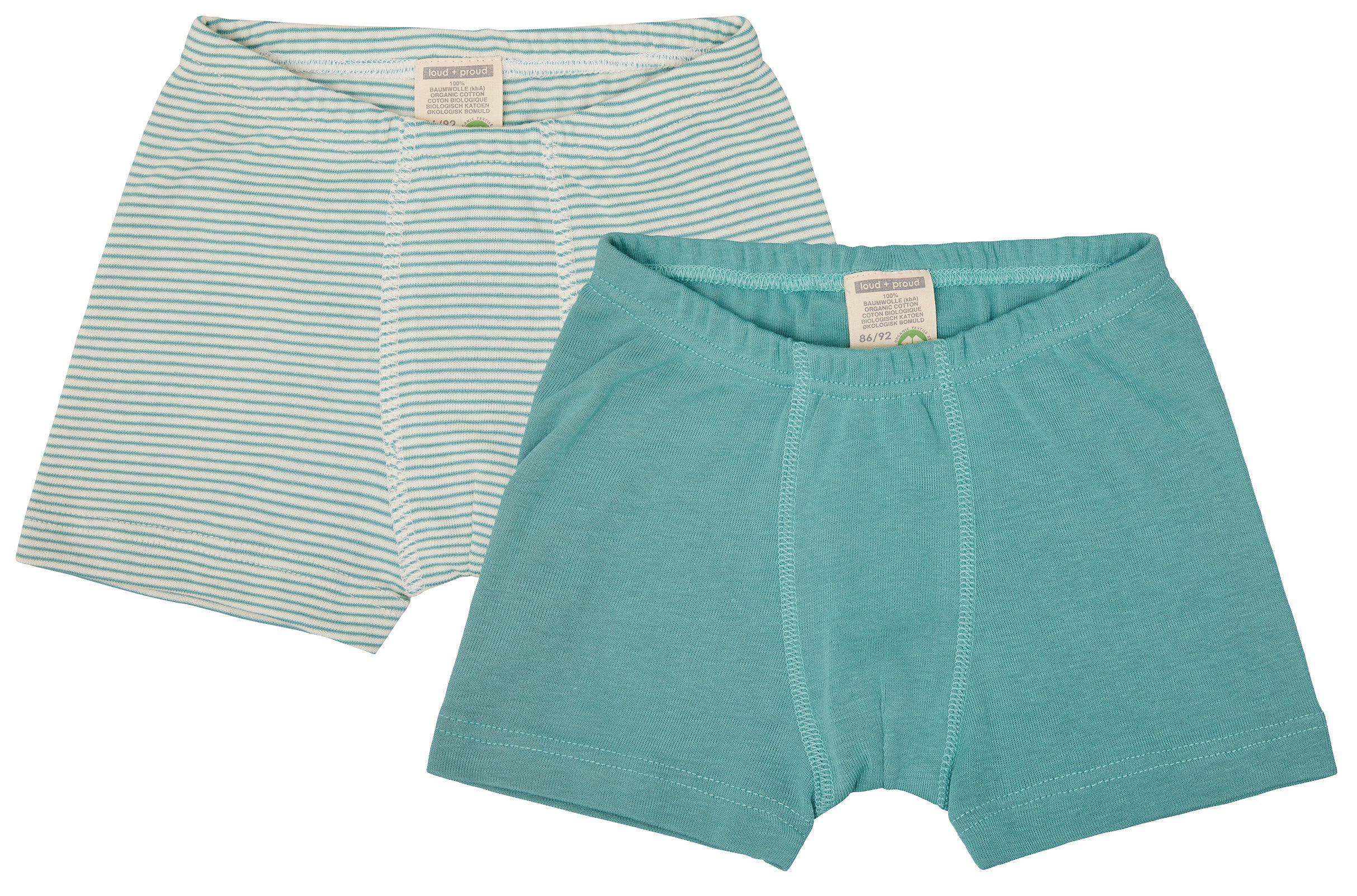 Double pack of boxer shorts in fine ribbed fabric Double pack of boxer shorts in fine ribbed fabric