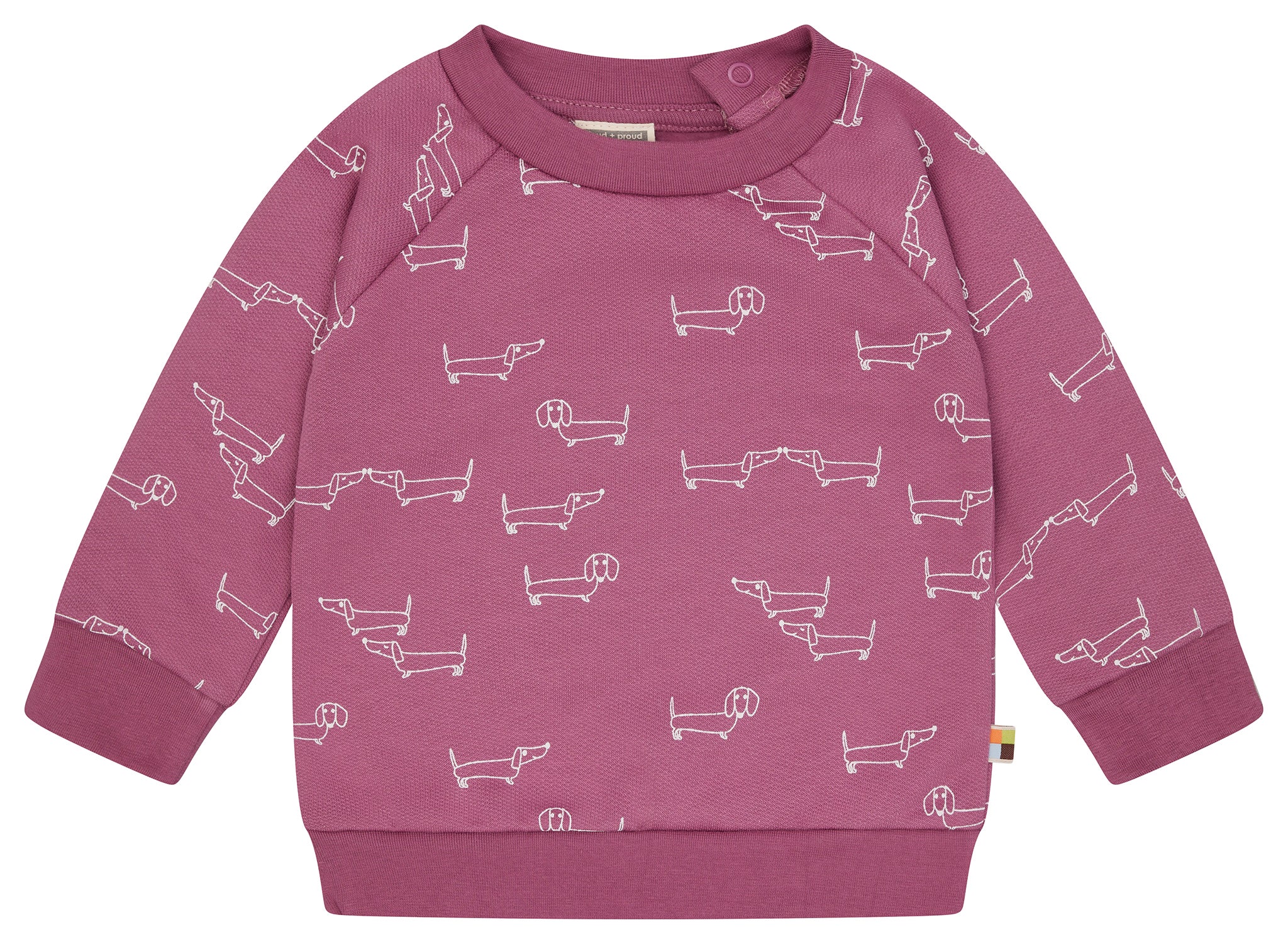 Sweatshirt mit Alloverdruck