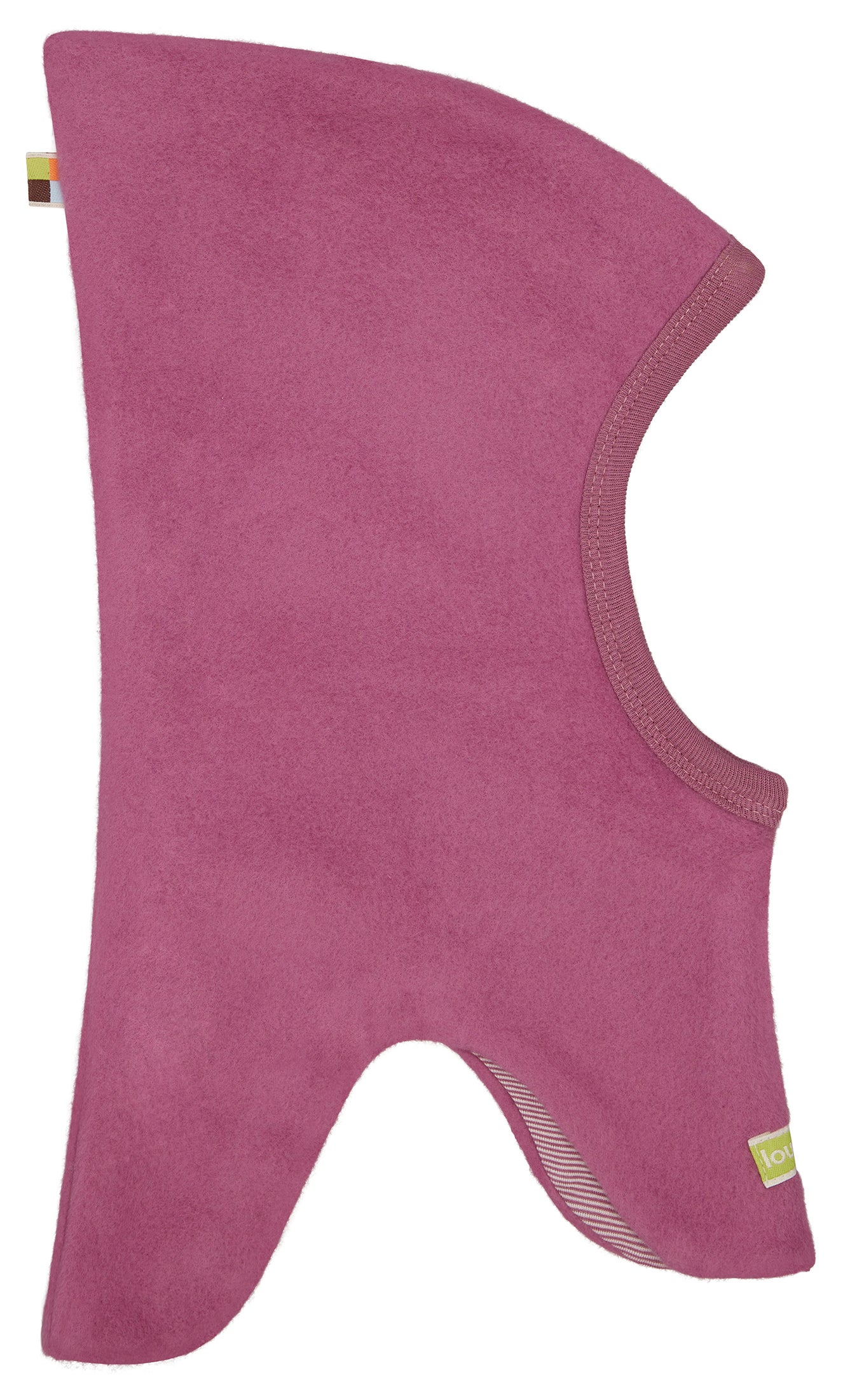 Wende-Schlupfmütze aus Baumwoll-Fleece