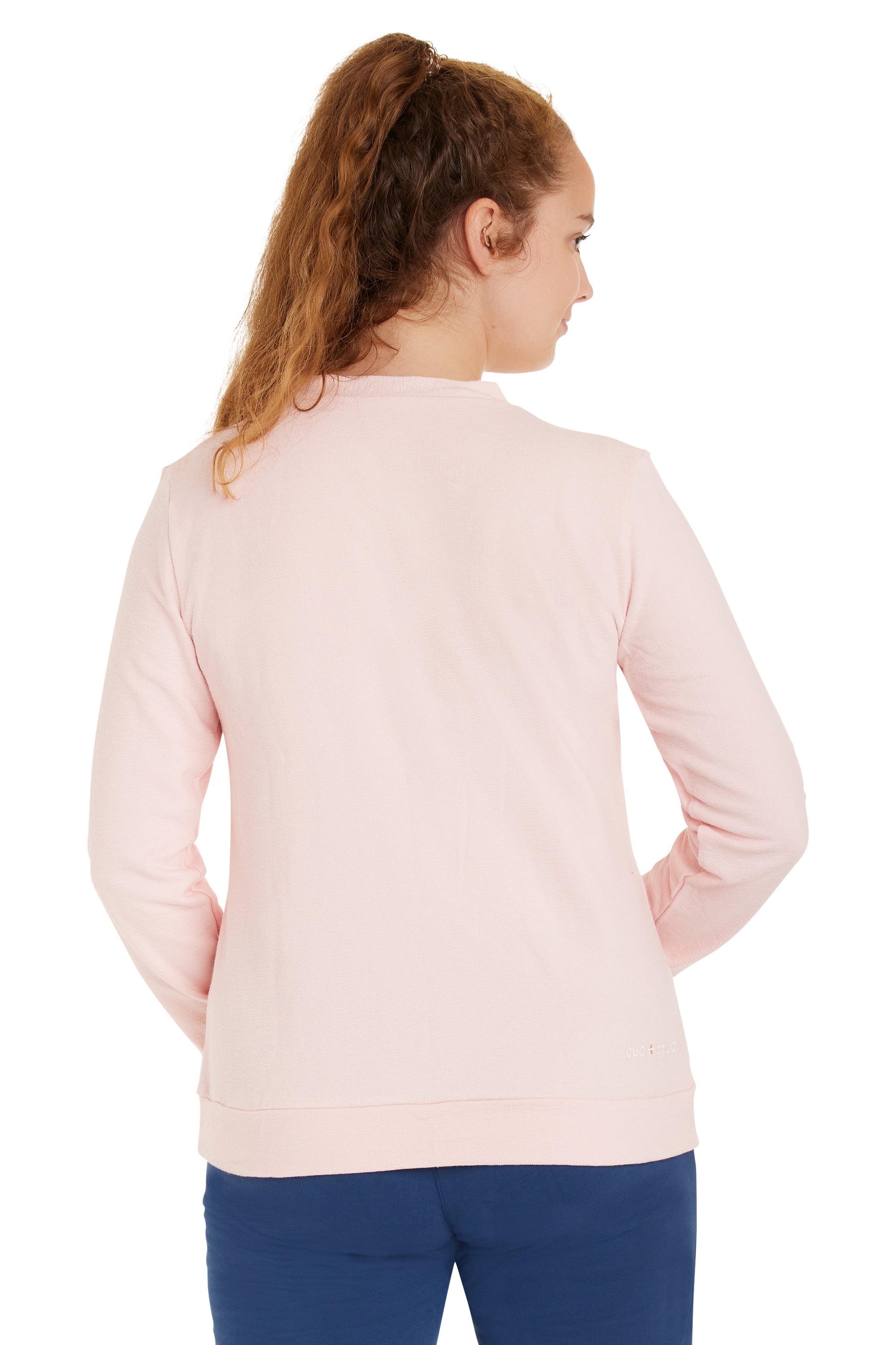 Damen Sweat Strukturmuster Damen Sweat Strukturmuster