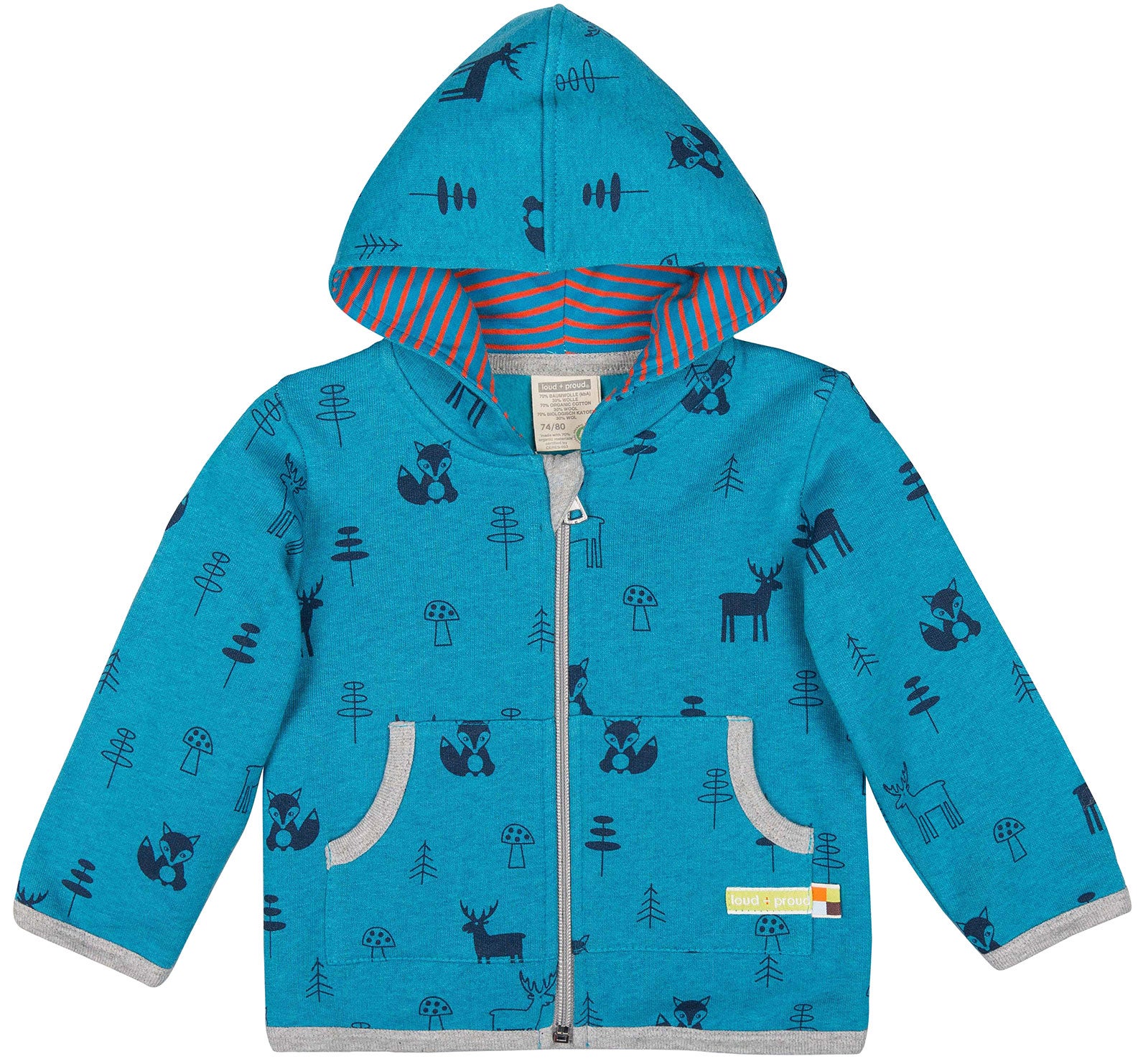 - Jacke Woll-Anteil, Druck - Jacke Woll-Anteil, Druck
