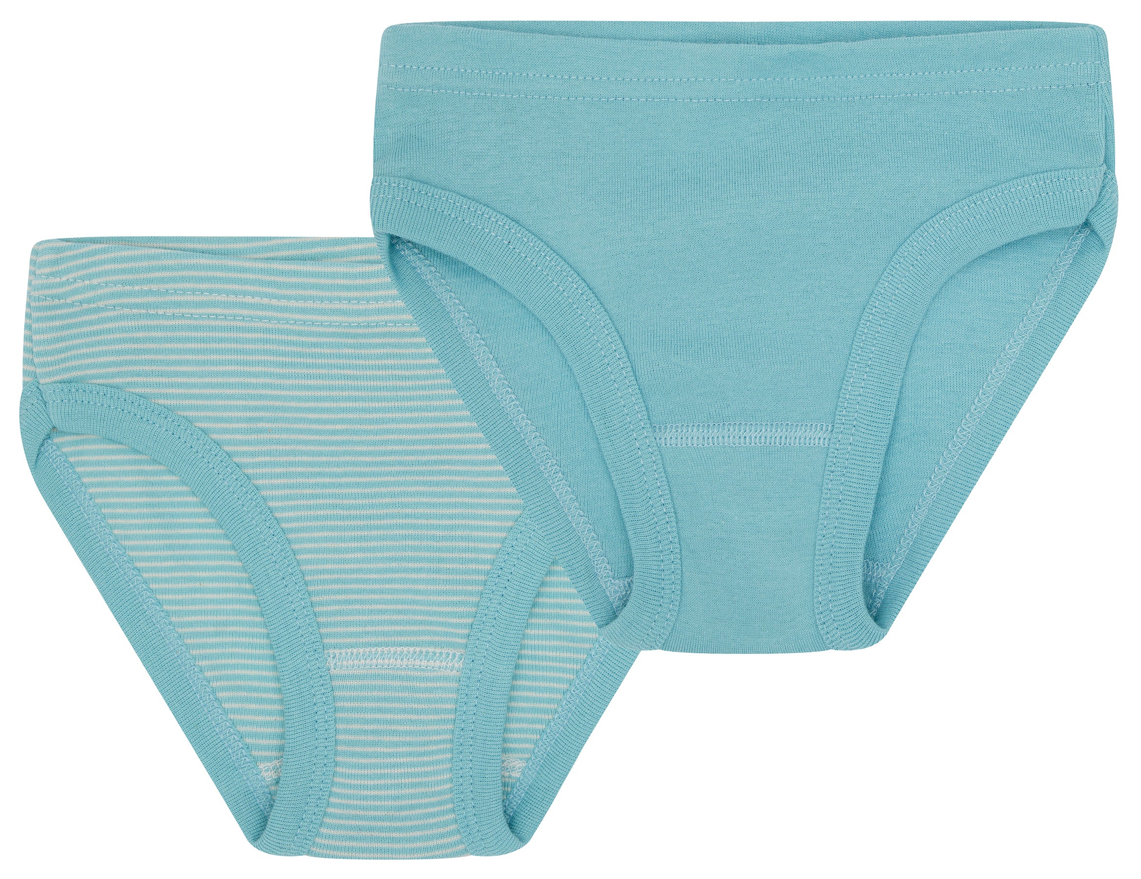 Double pack of ribbed cotton briefs Double pack of ribbed cotton briefs