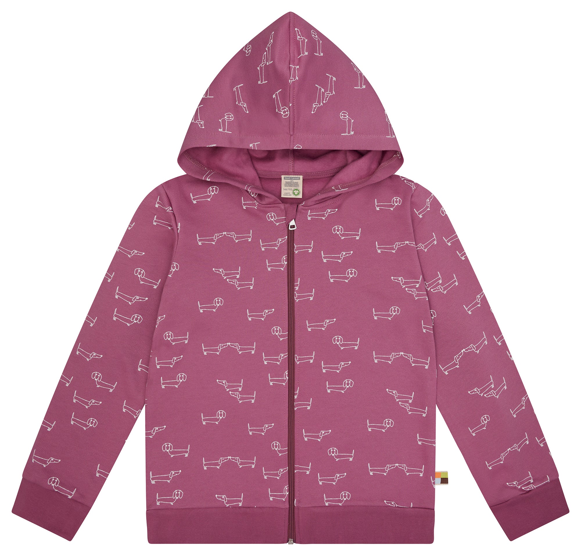 Sweatjacke mit Kapuze