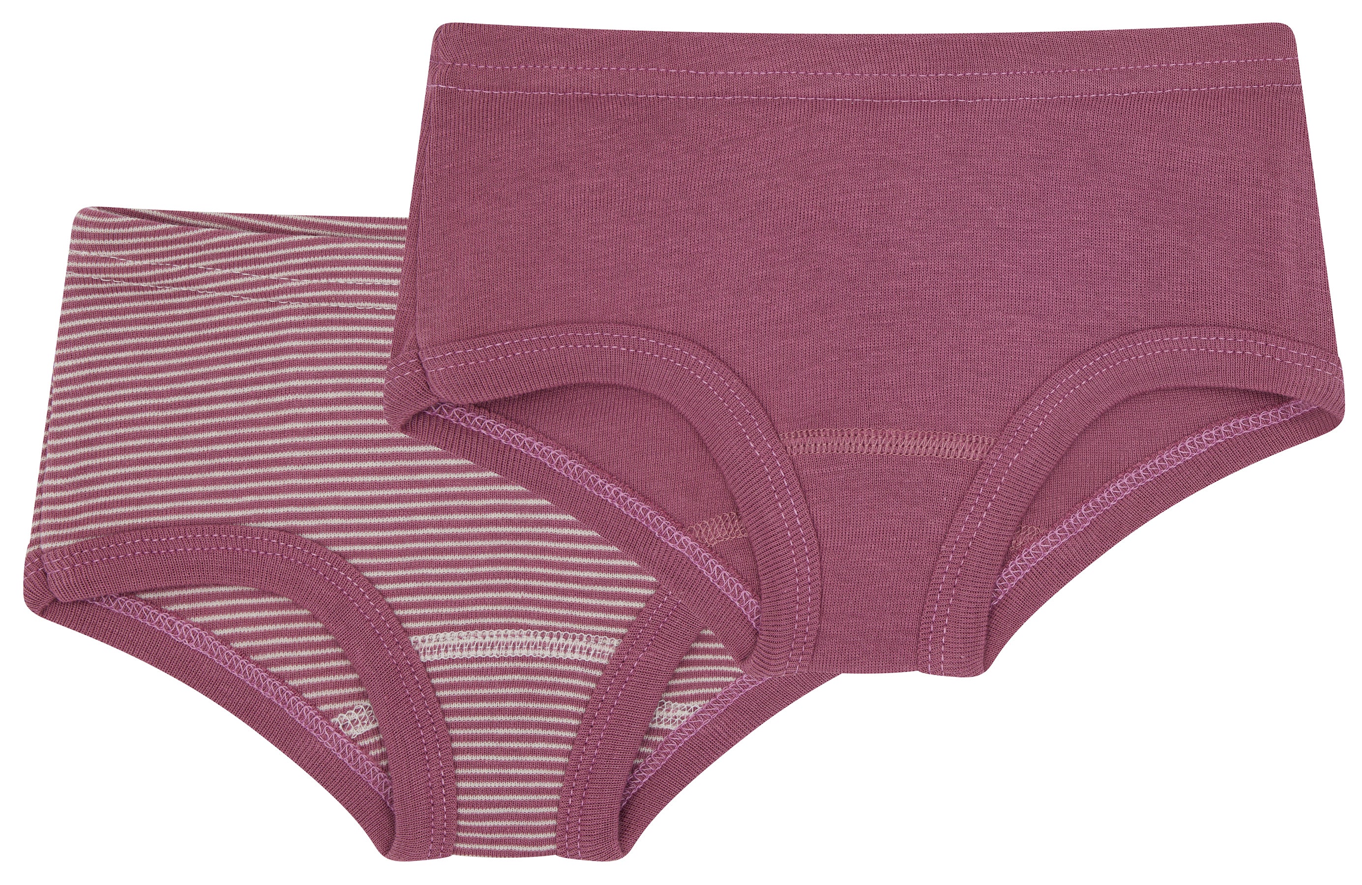 Two-pack fine rib panties Two-pack fine rib panties