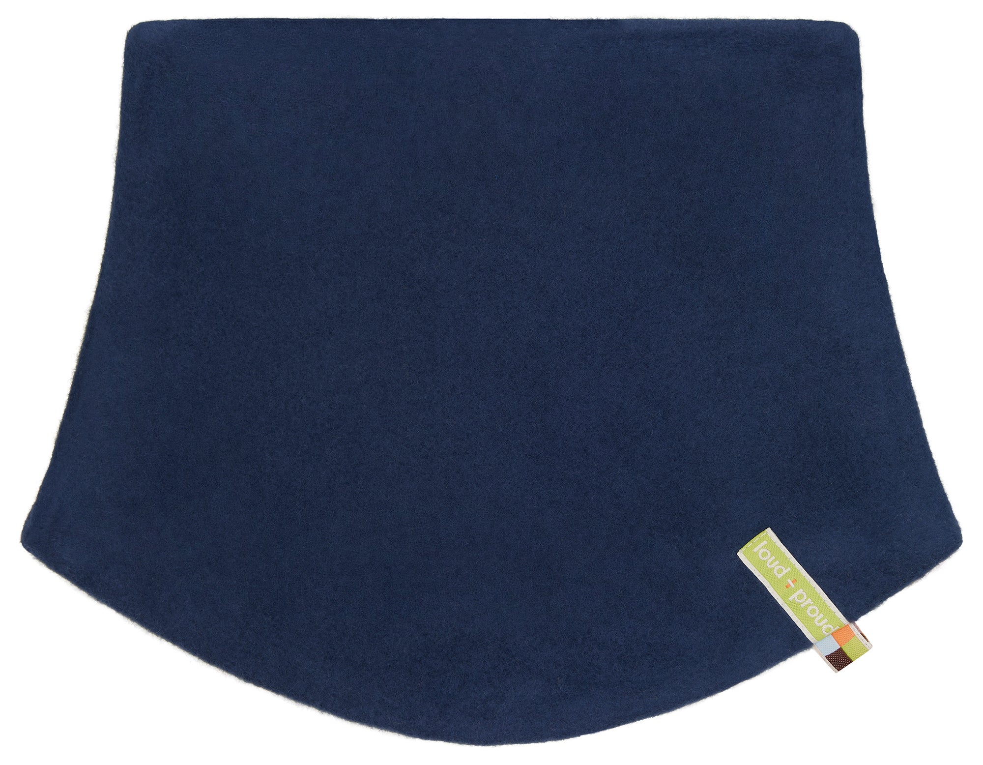 Wende-Schlauchschal aus Baumwoll-Fleece