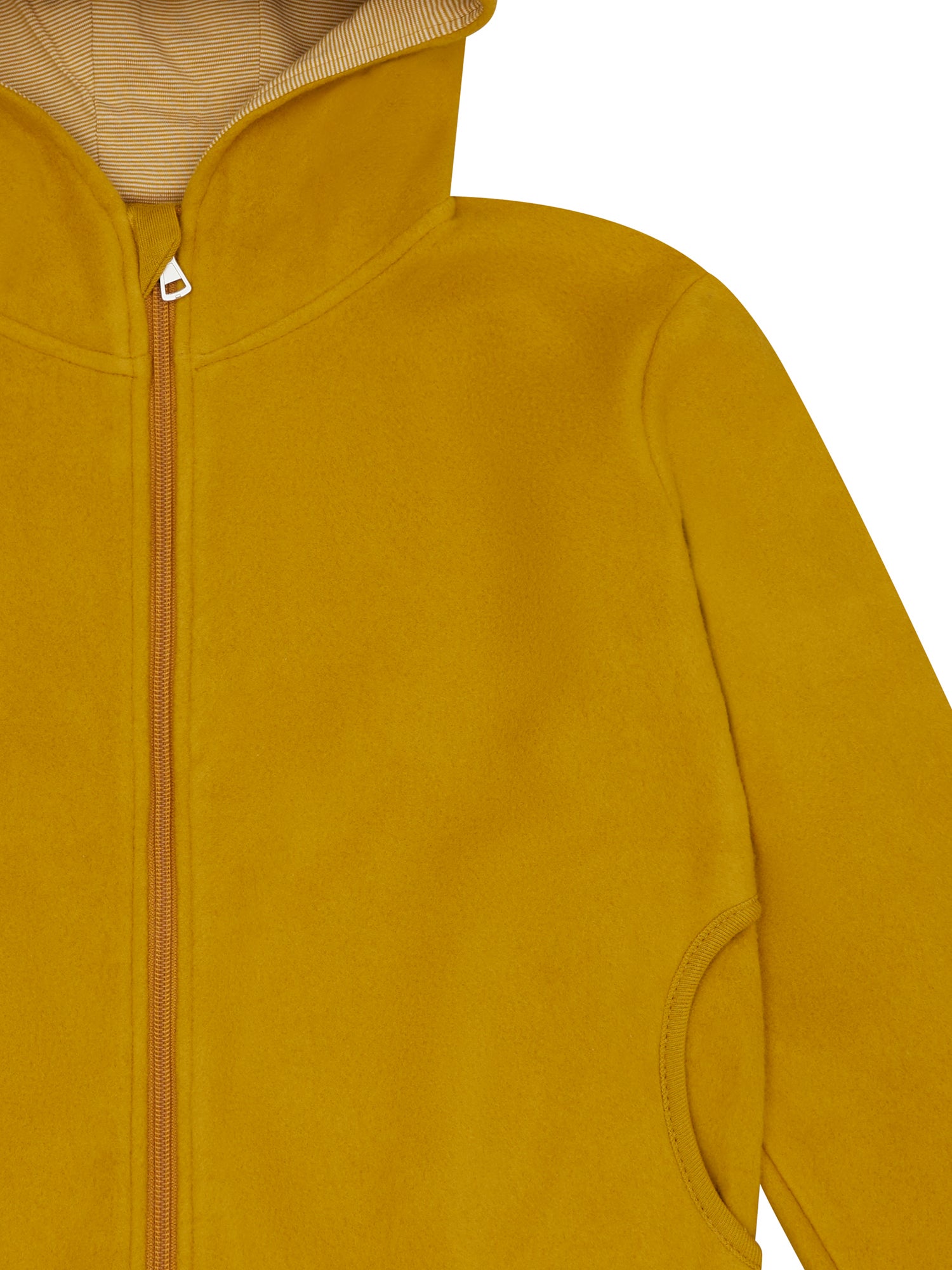 Jacke aus Baumwoll-Fleece