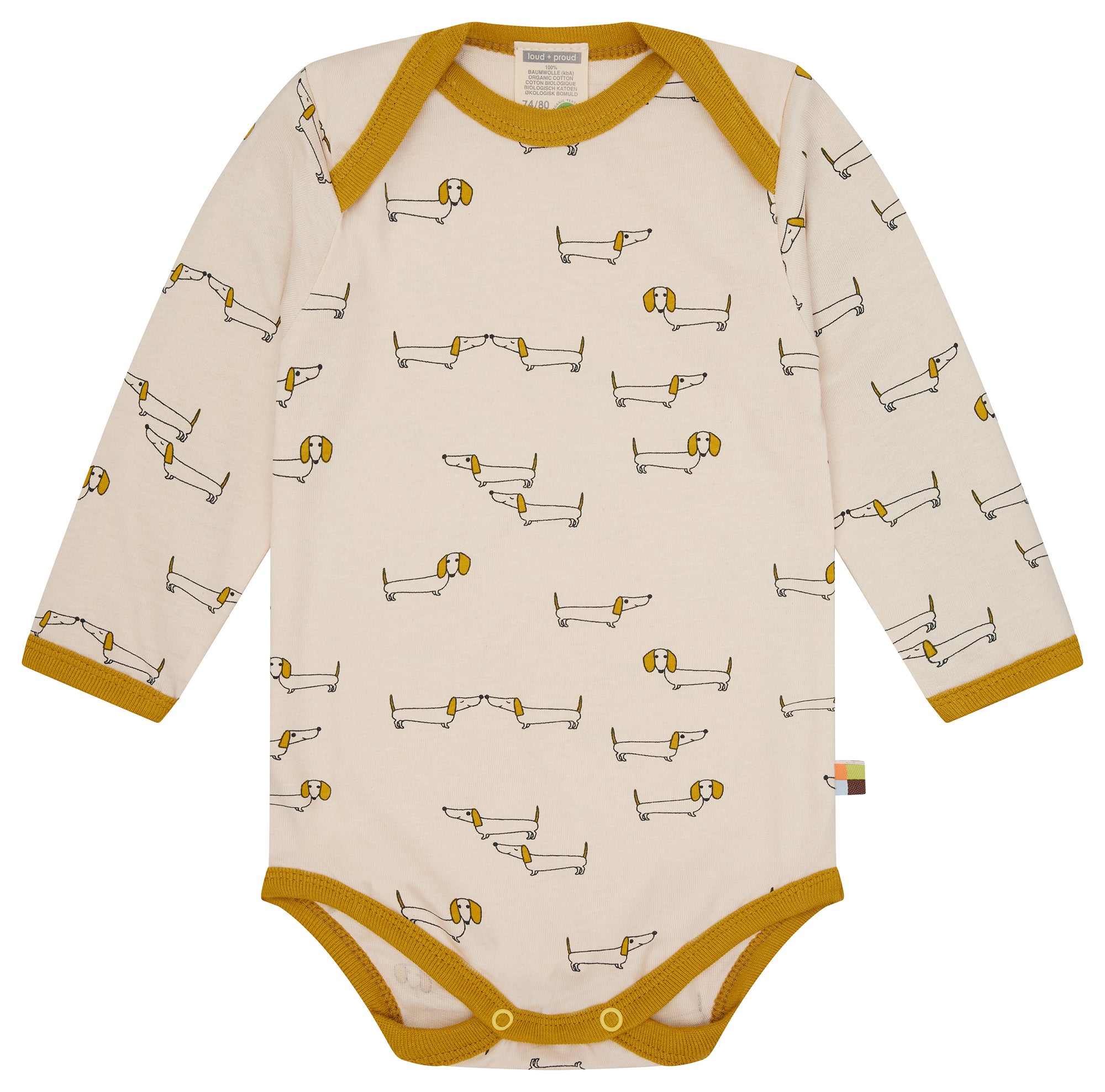 Long sleeve bodysuit with print Long sleeve bodysuit with print