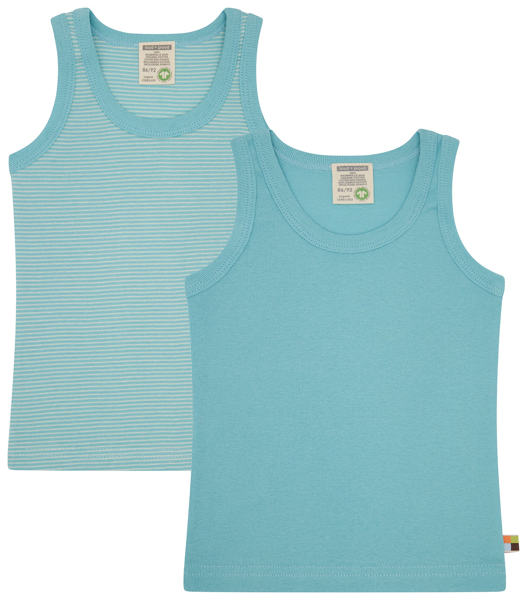 Double Pack of Fine Ribbed Undershirts Double Pack of Fine Ribbed Undershirts