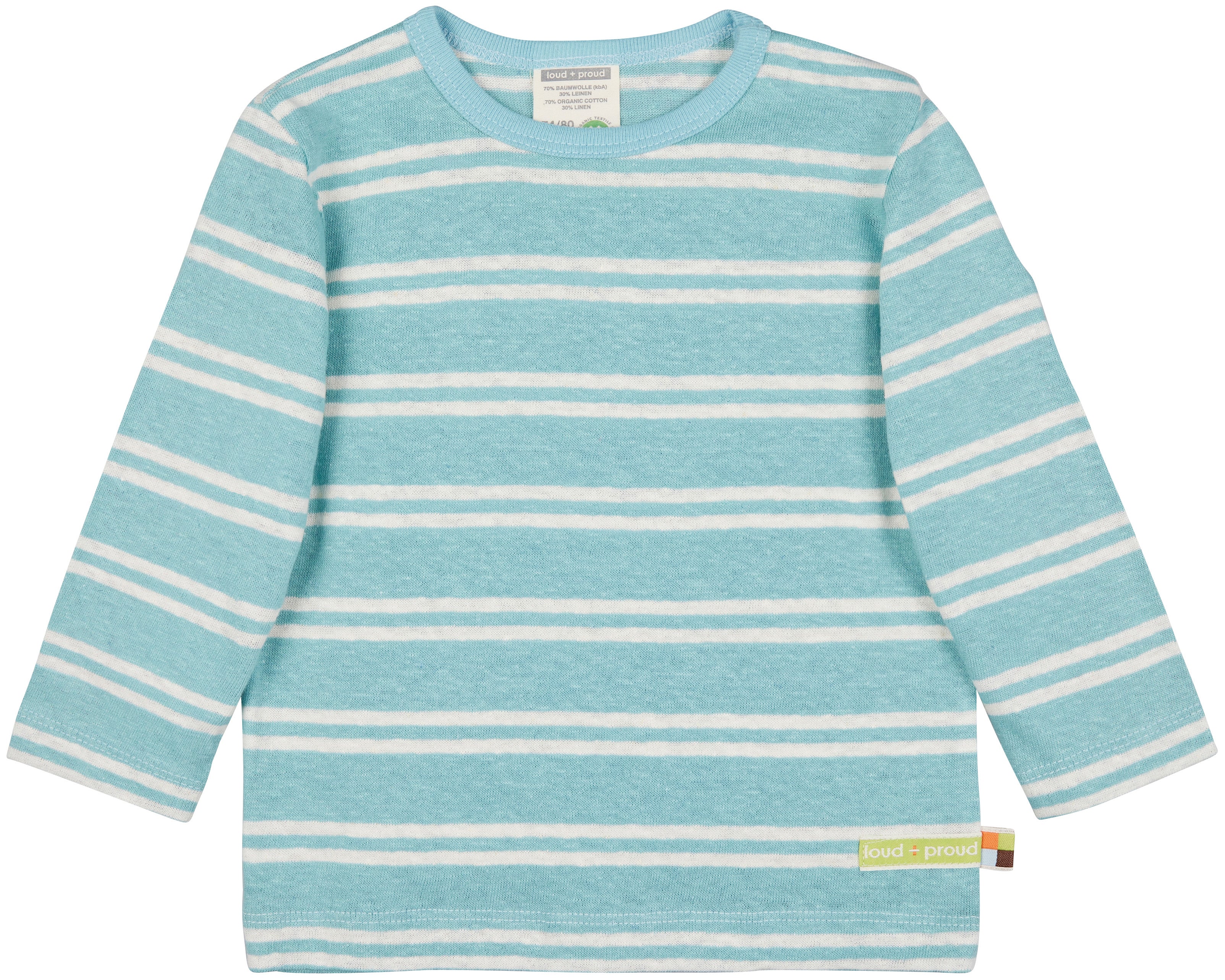 - Shirt Streifen mit Leinen - Shirt Streifen mit Leinen