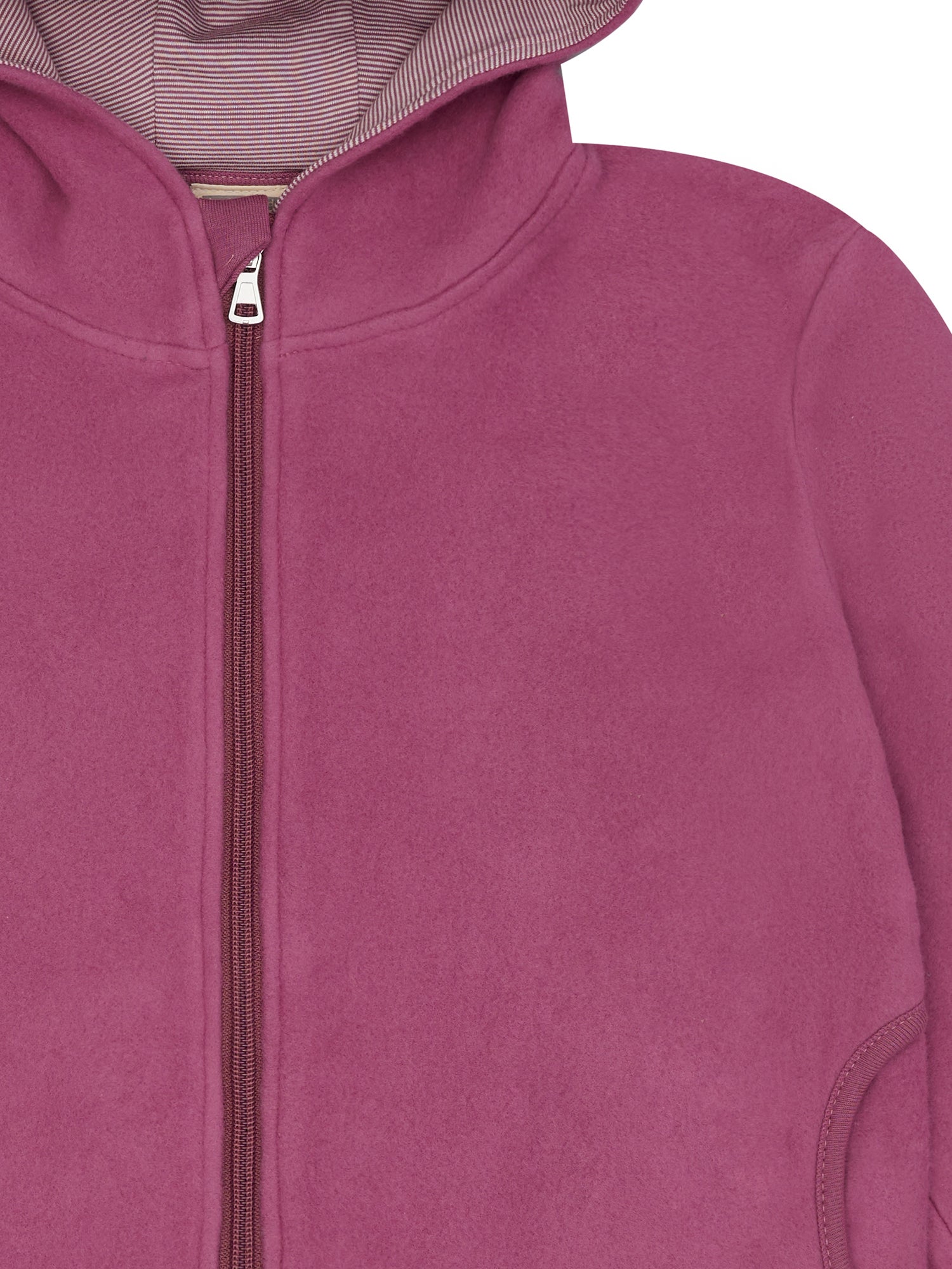Jacke aus Baumwoll-Fleece