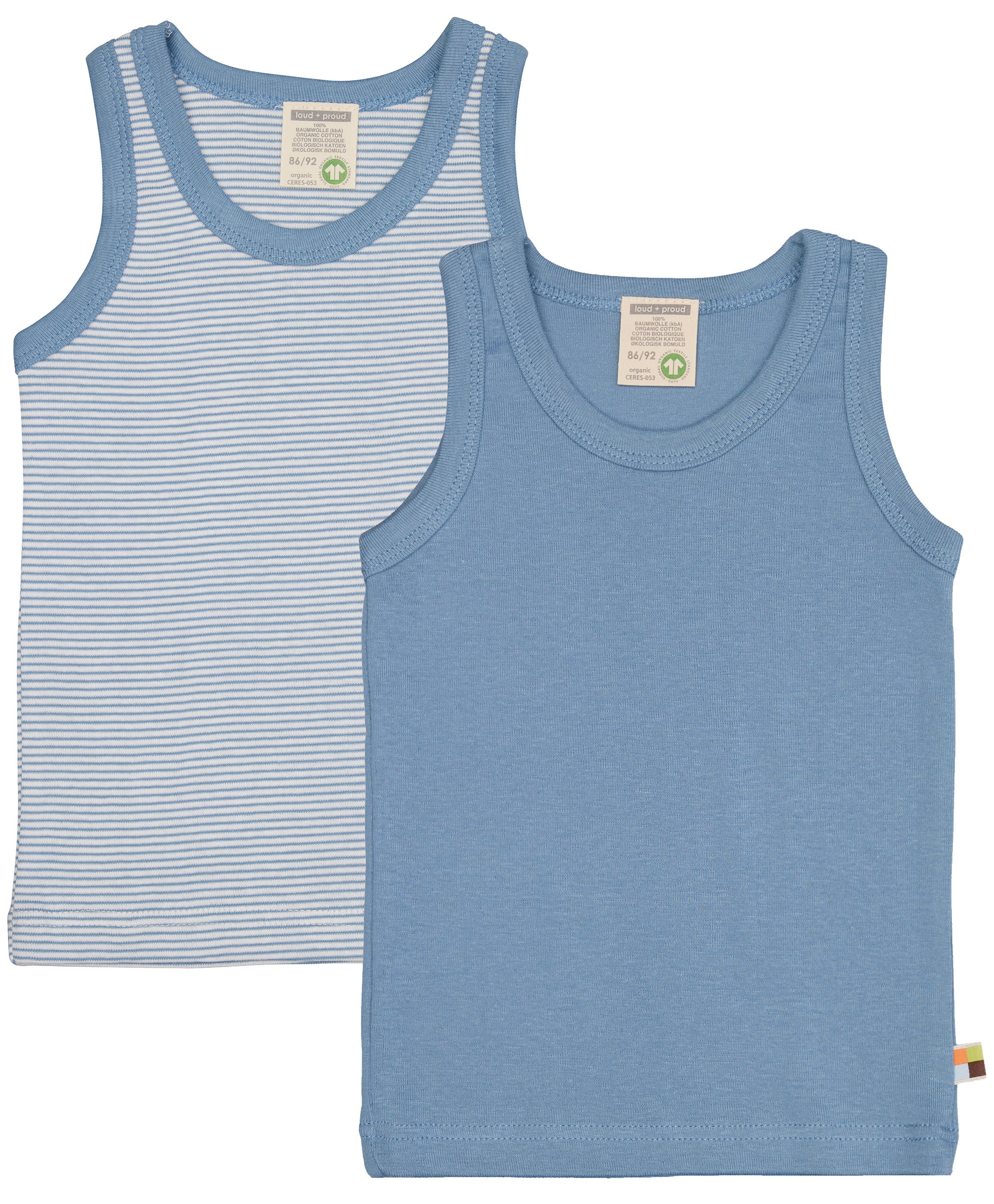 Double Pack of Fine Ribbed Undershirts Double Pack of Fine Ribbed Undershirts
