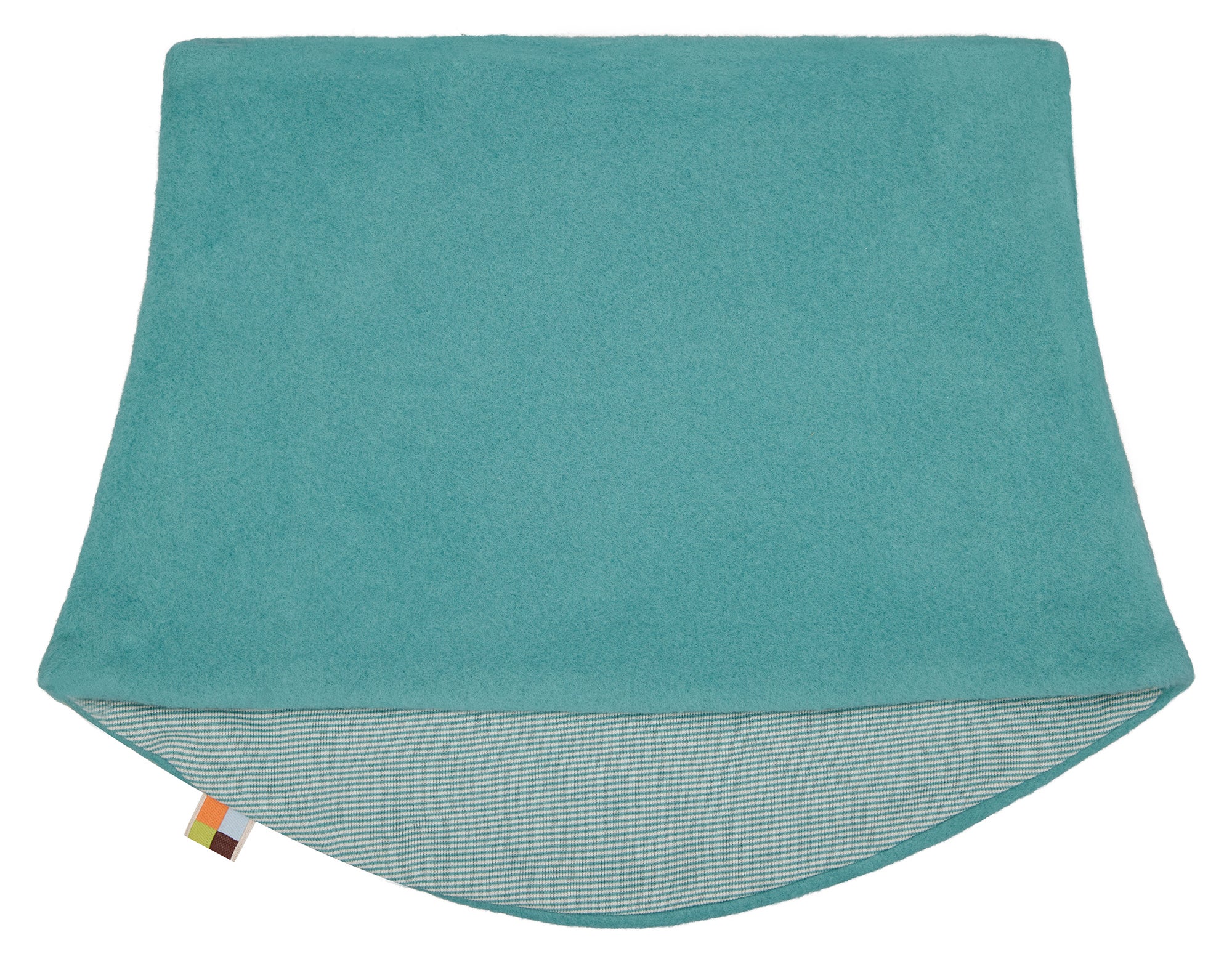 Wende-Schlauchschal aus Baumwoll-Fleece