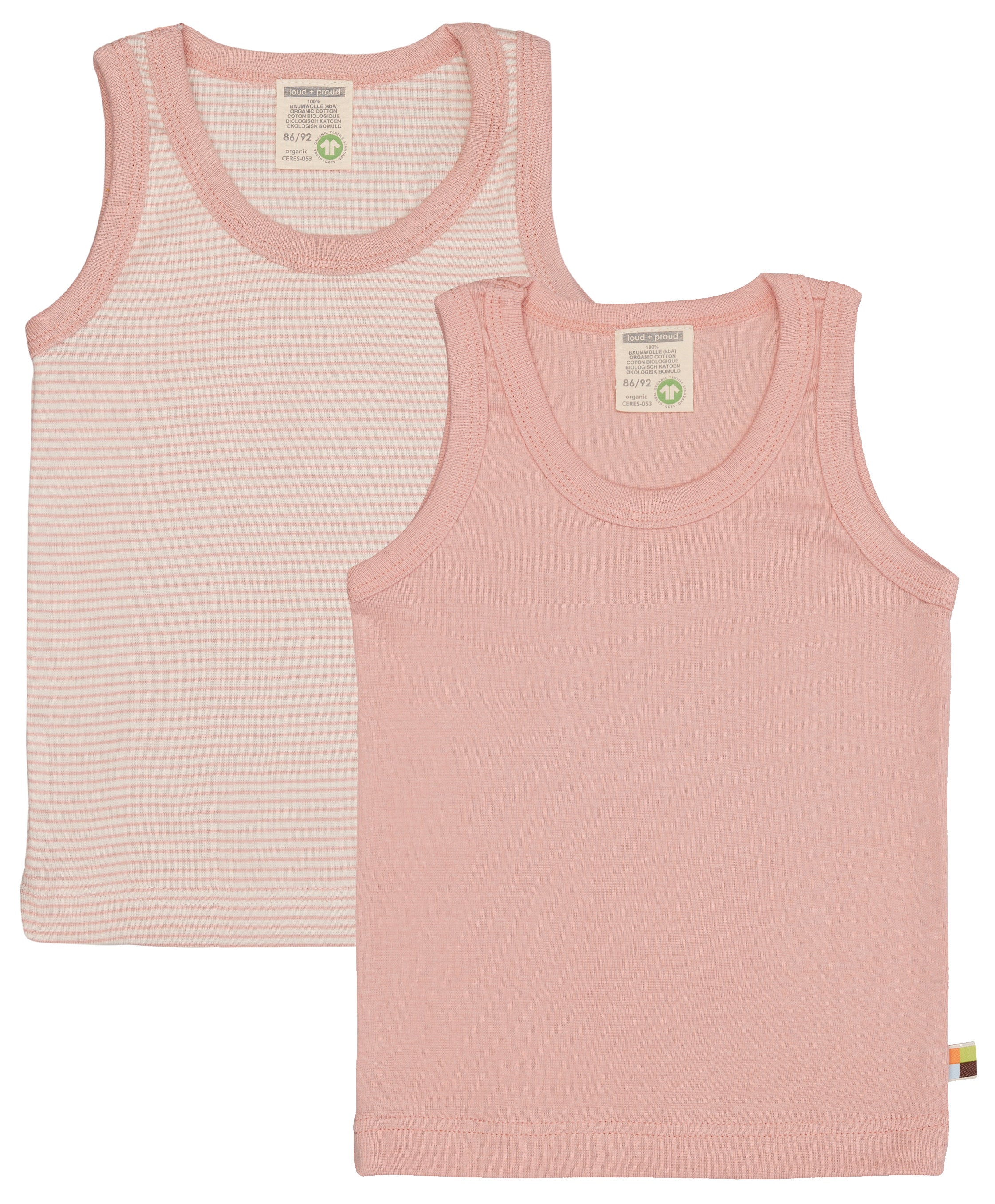 Double Pack of Fine Ribbed Undershirts Double Pack of Fine Ribbed Undershirts