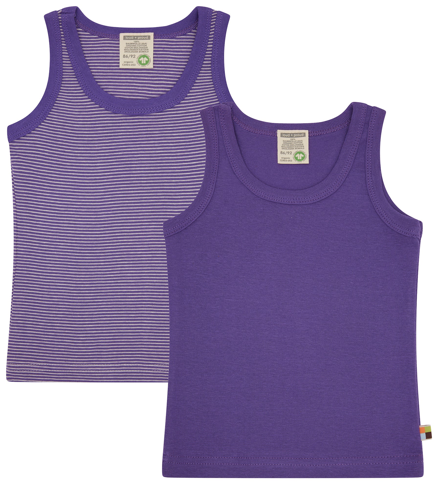Double Pack of Fine Ribbed Undershirts Double Pack of Fine Ribbed Undershirts