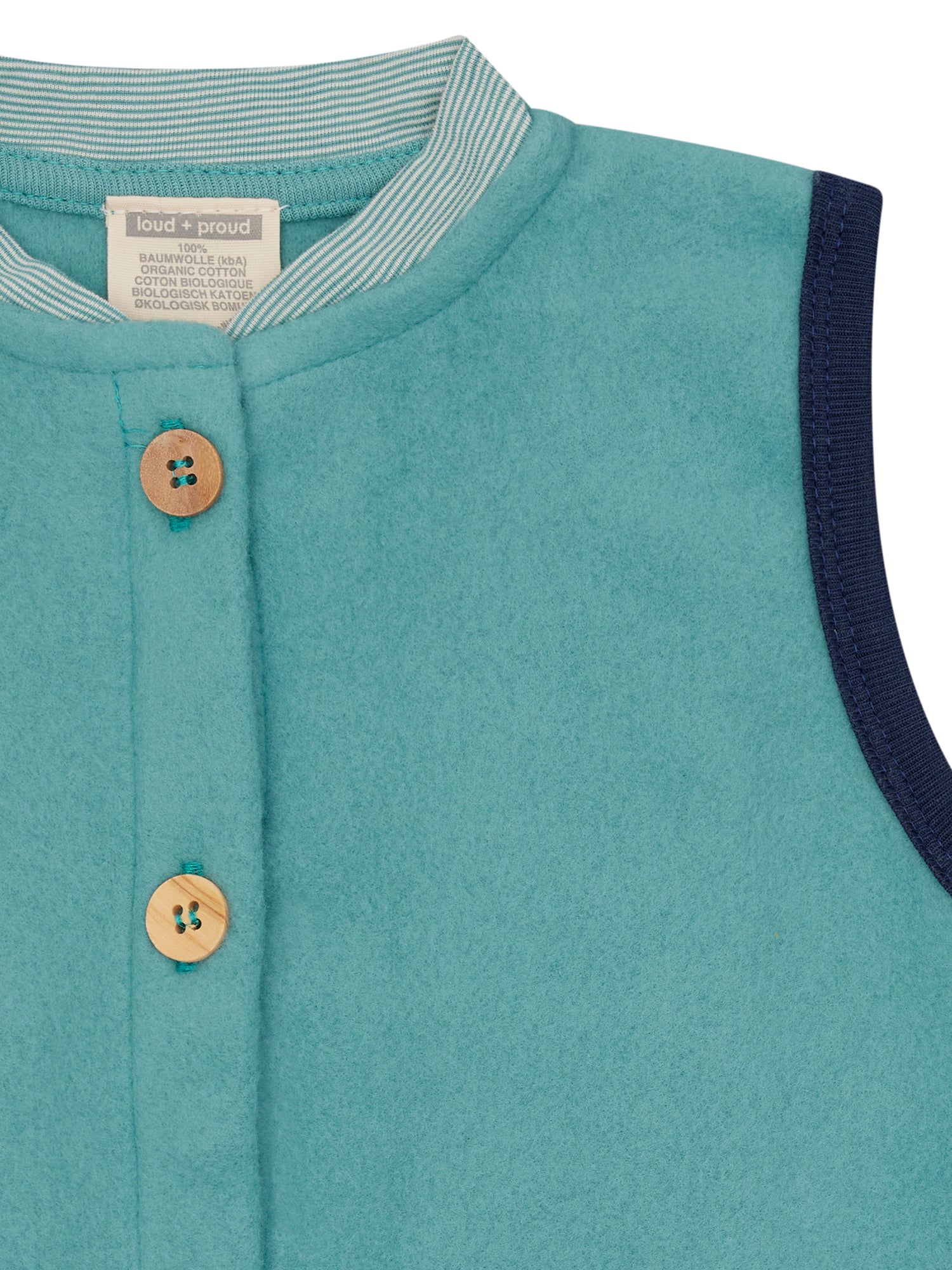 Weste aus Baumwoll-Fleece