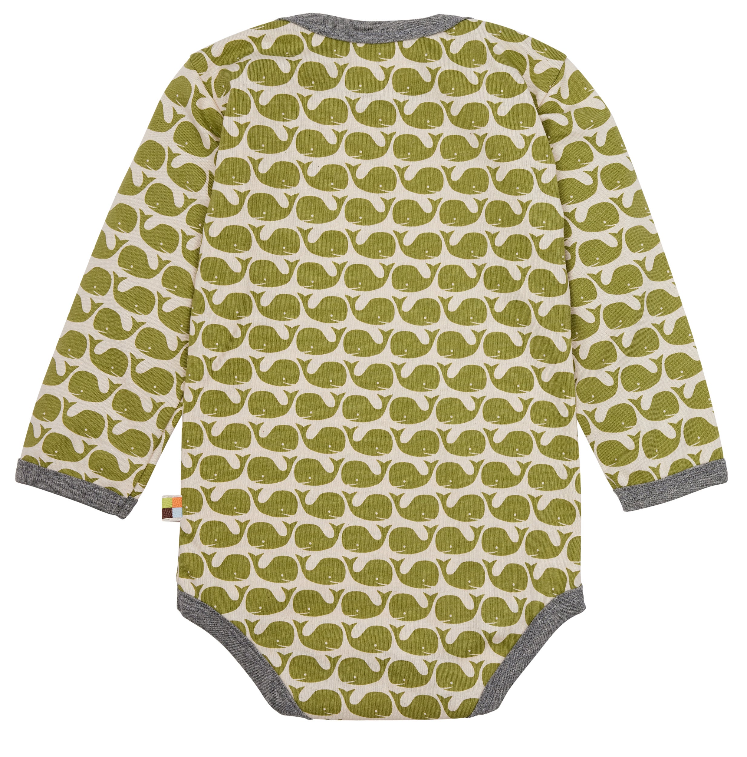 Long sleeve body with whale print Long sleeve body with whale print