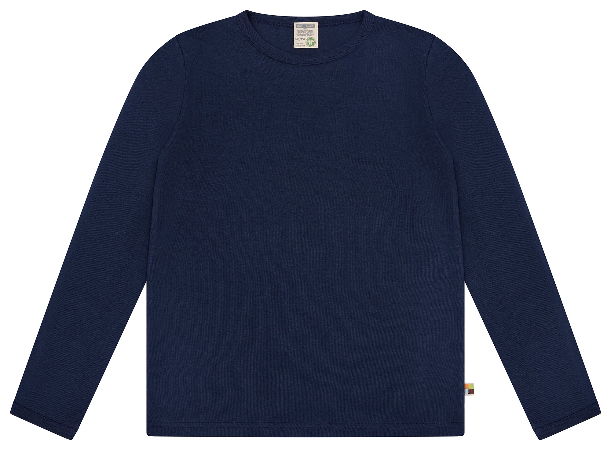 Shirt langarm uni