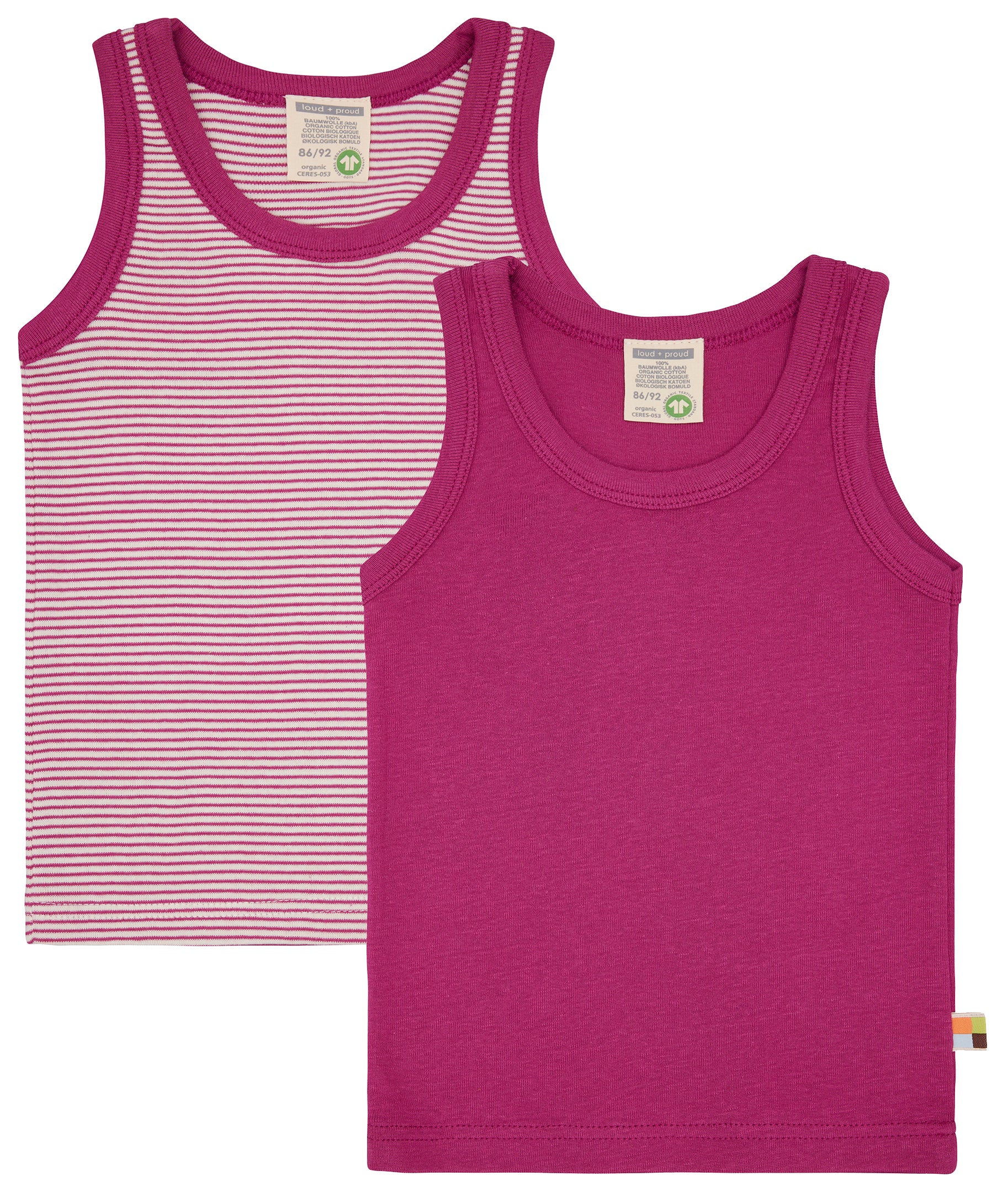 Double Pack of Fine Ribbed Undershirts Double Pack of Fine Ribbed Undershirts