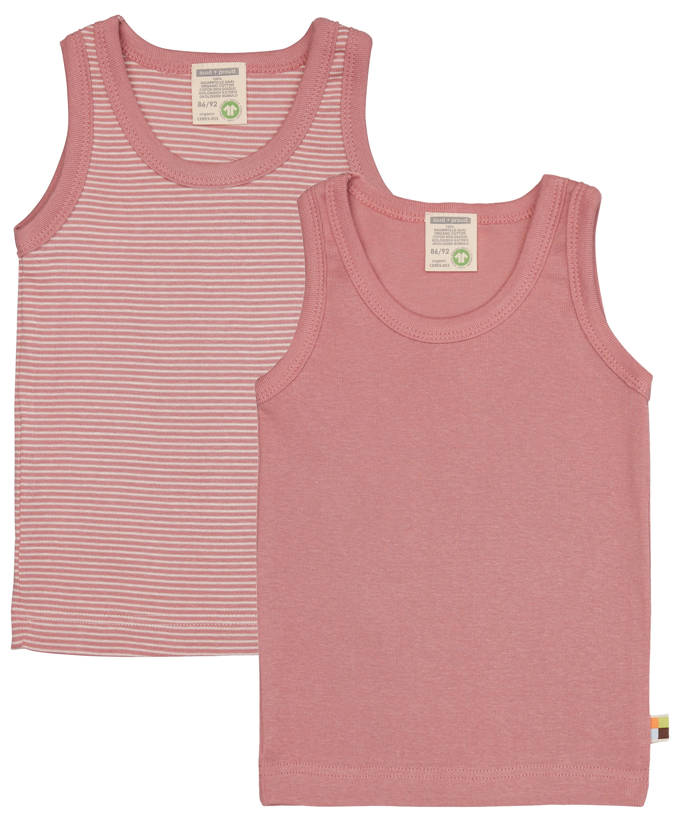 Double Pack of Fine Ribbed Undershirts Double Pack of Fine Ribbed Undershirts
