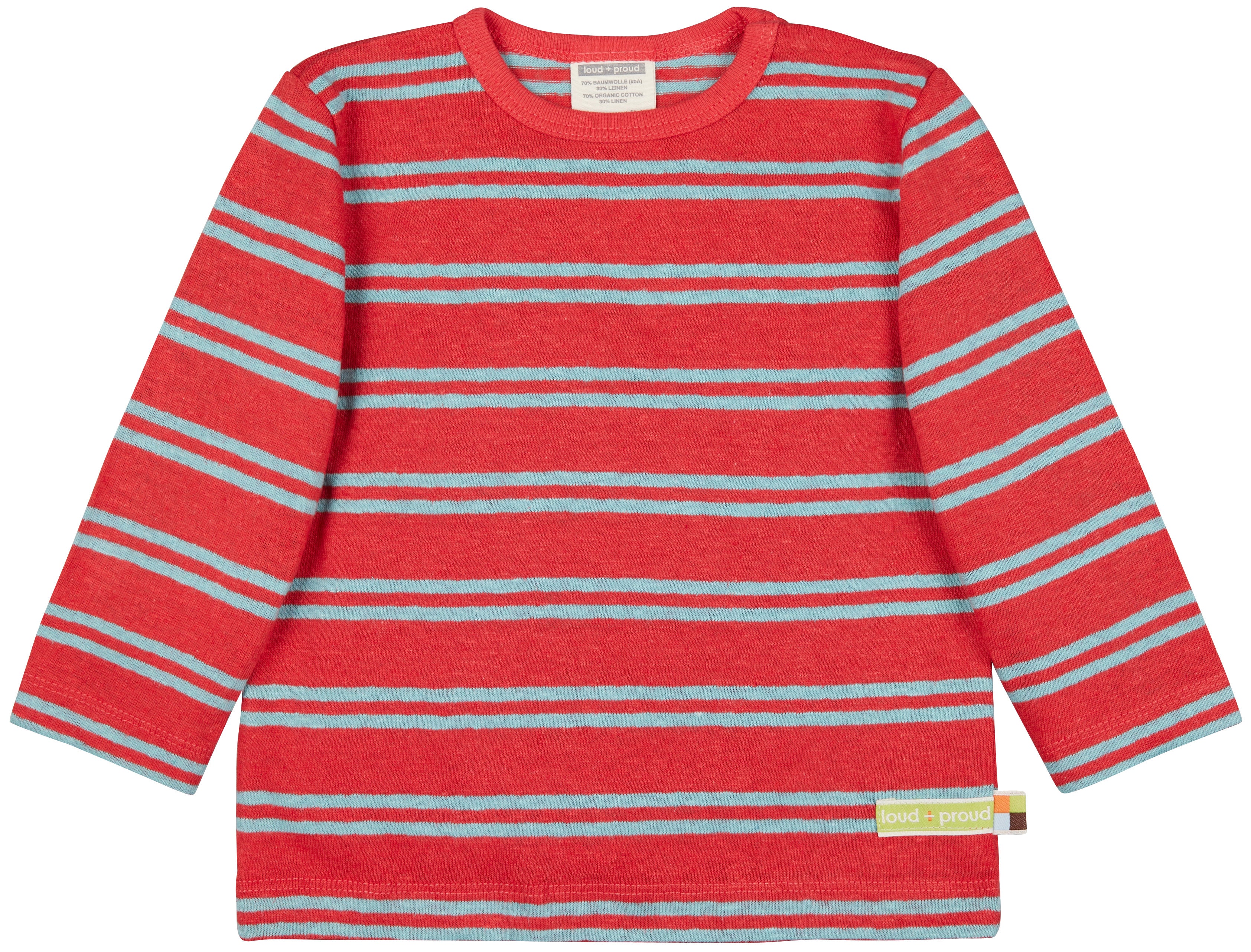 - Shirt Streifen mit Leinen - Shirt Streifen mit Leinen