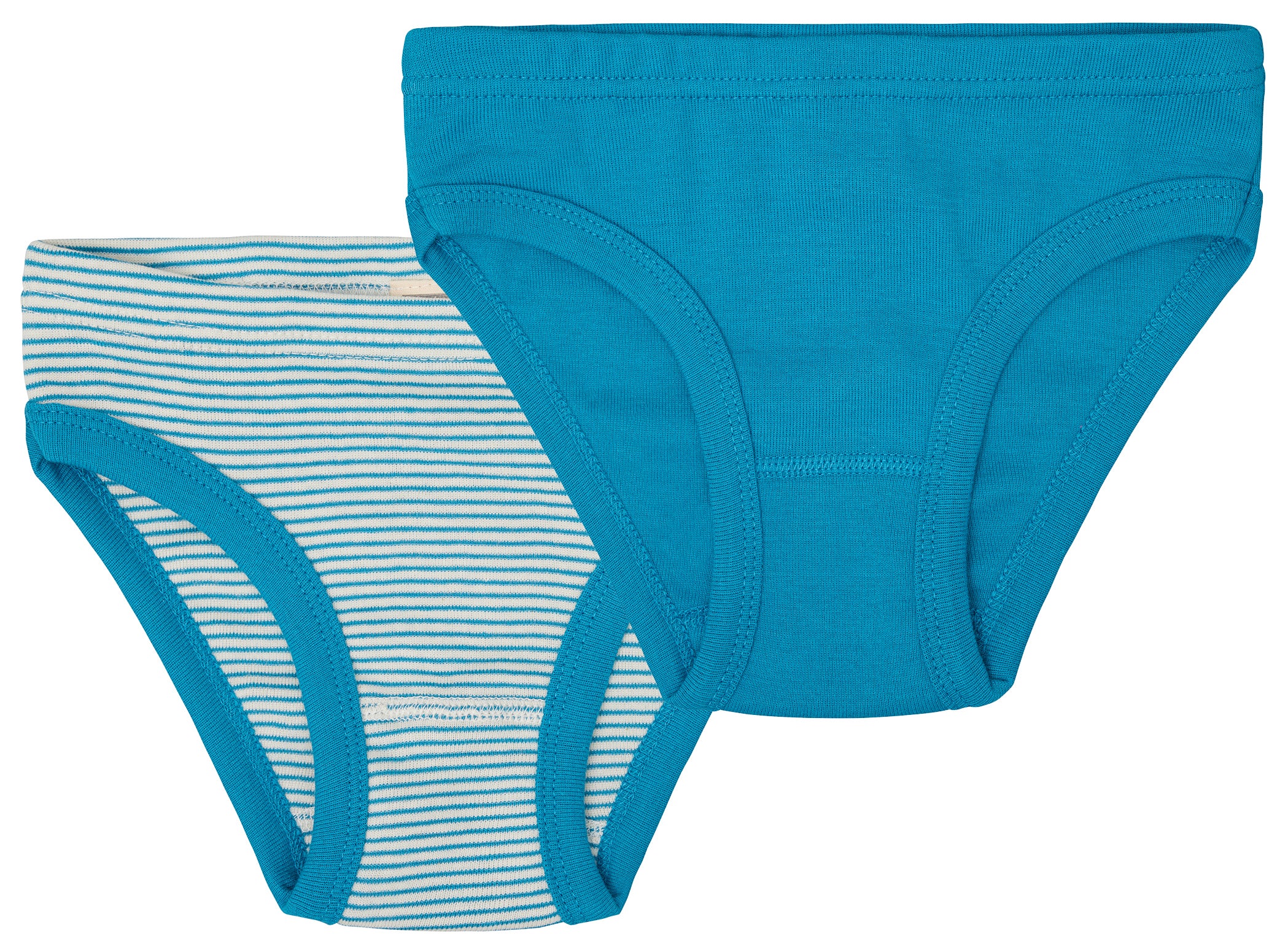 Double pack of ribbed cotton briefs Double pack of ribbed cotton briefs