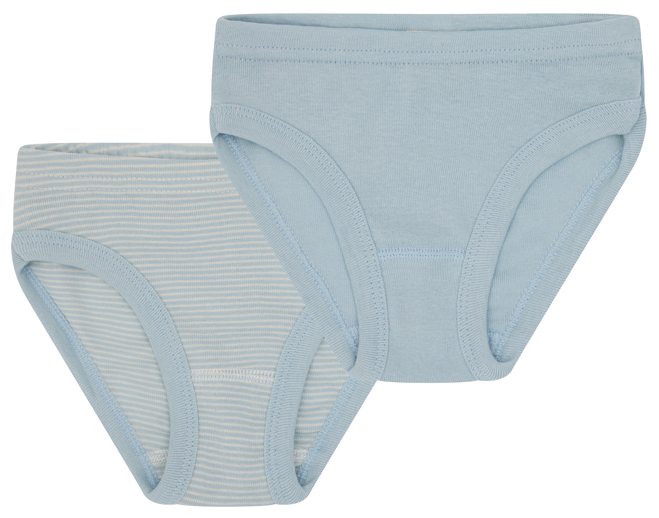 Double pack of ribbed cotton briefs Double pack of ribbed cotton briefs