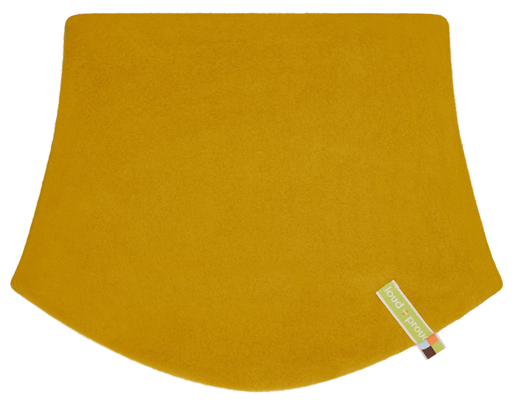 Wende-Schlauchschal aus Baumwoll-Fleece