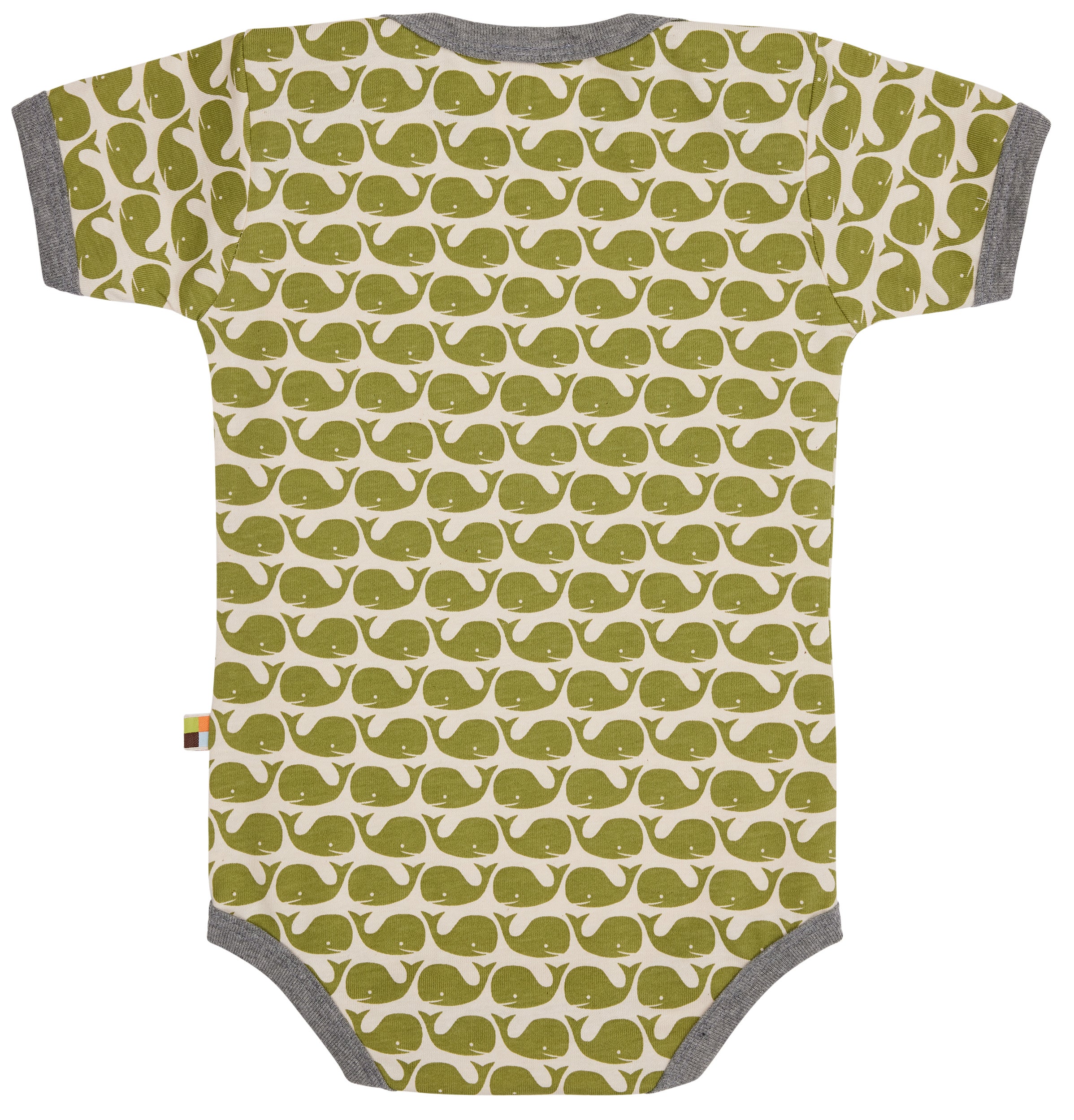 Body short-sleeved with print whales Body short-sleeved with print whales