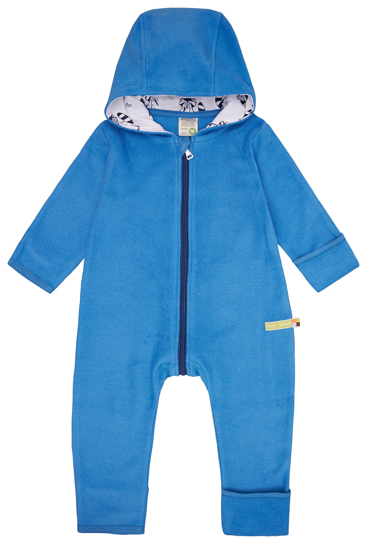 Overall made of cotton fleece