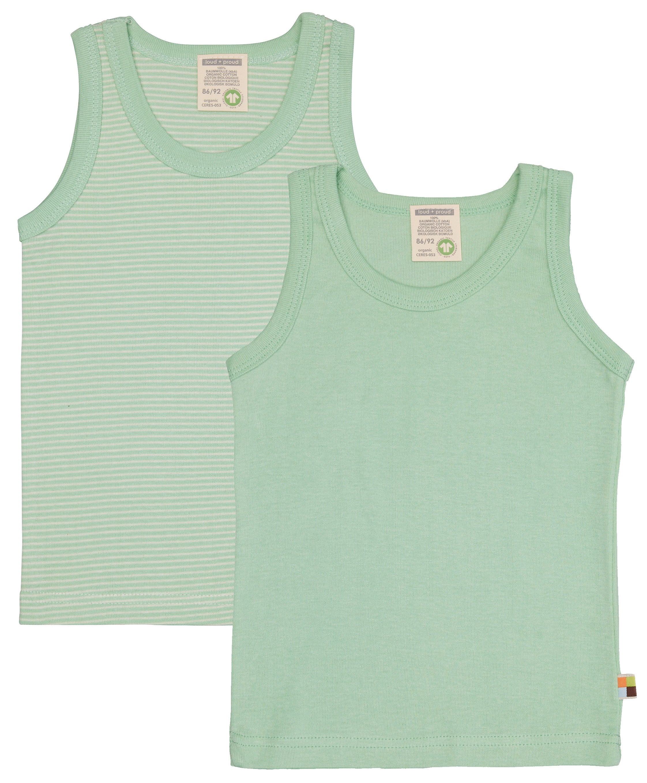 Double Pack of Fine Ribbed Undershirts Double Pack of Fine Ribbed Undershirts