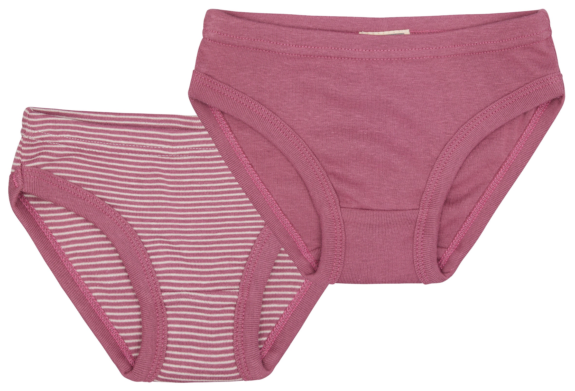 Double pack of ribbed cotton briefs Double pack of ribbed cotton briefs