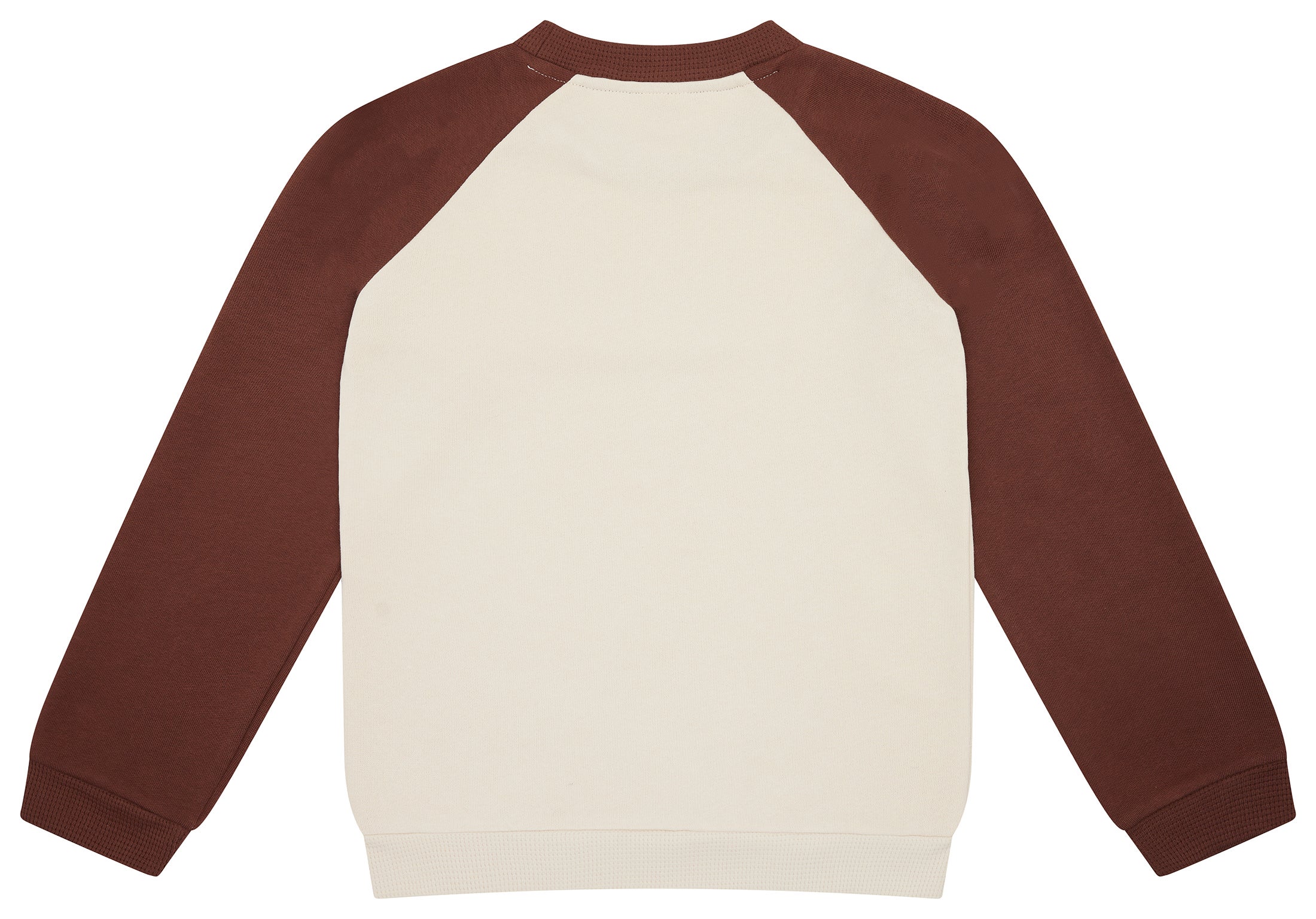 Sweatshirt with raglan sleeves