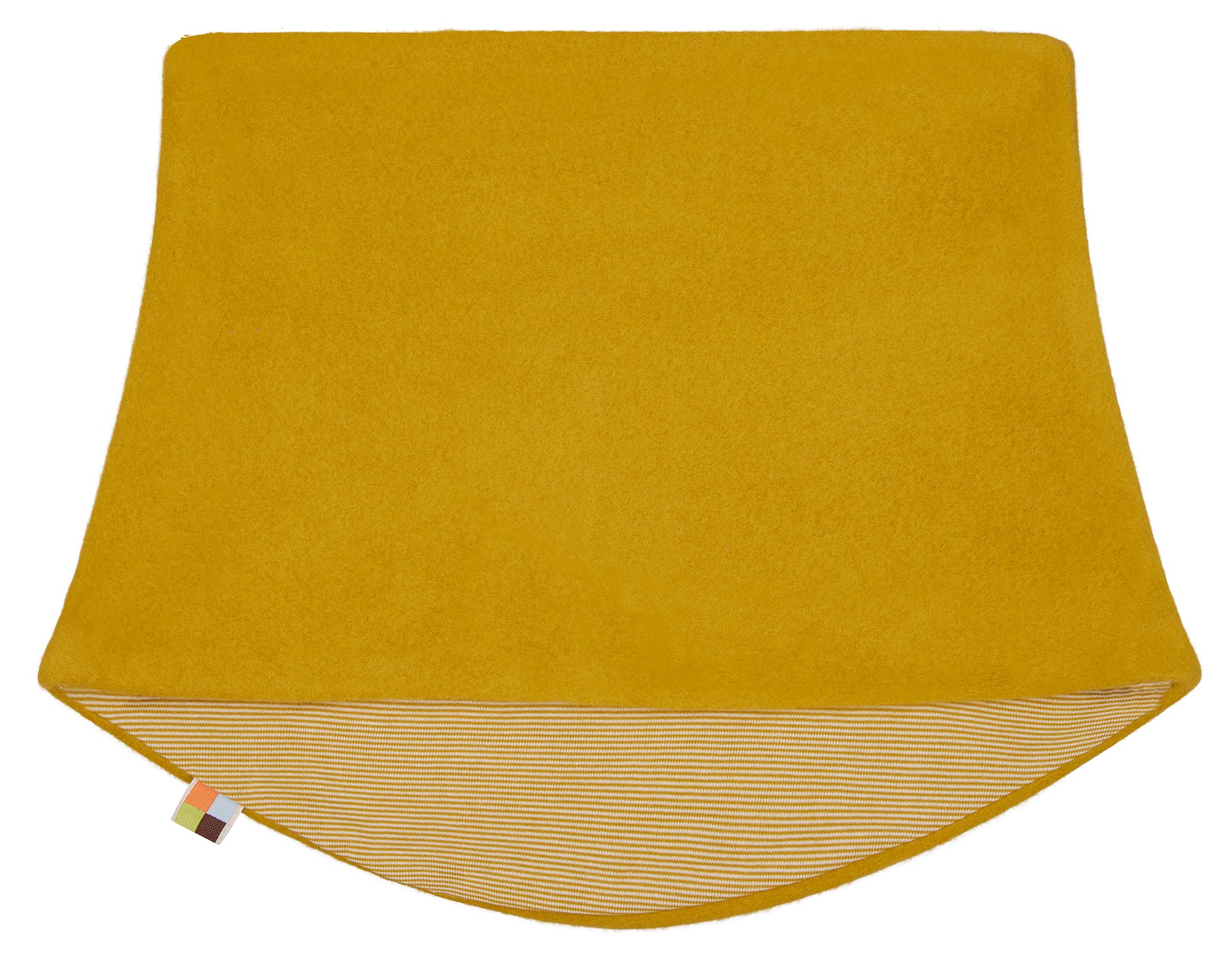 Wende-Schlauchschal aus Baumwoll-Fleece