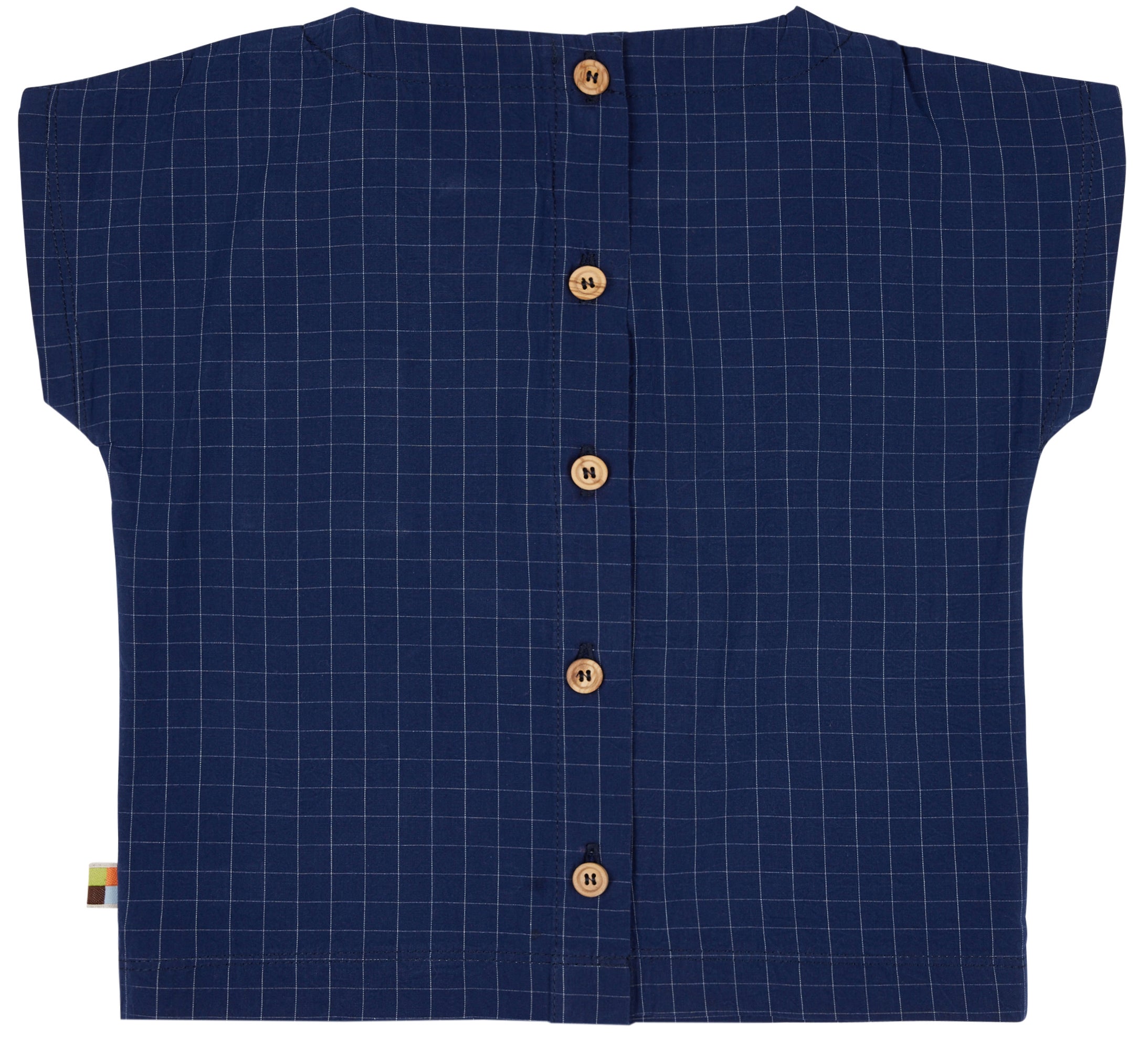 Bluse aus feinem Karo
