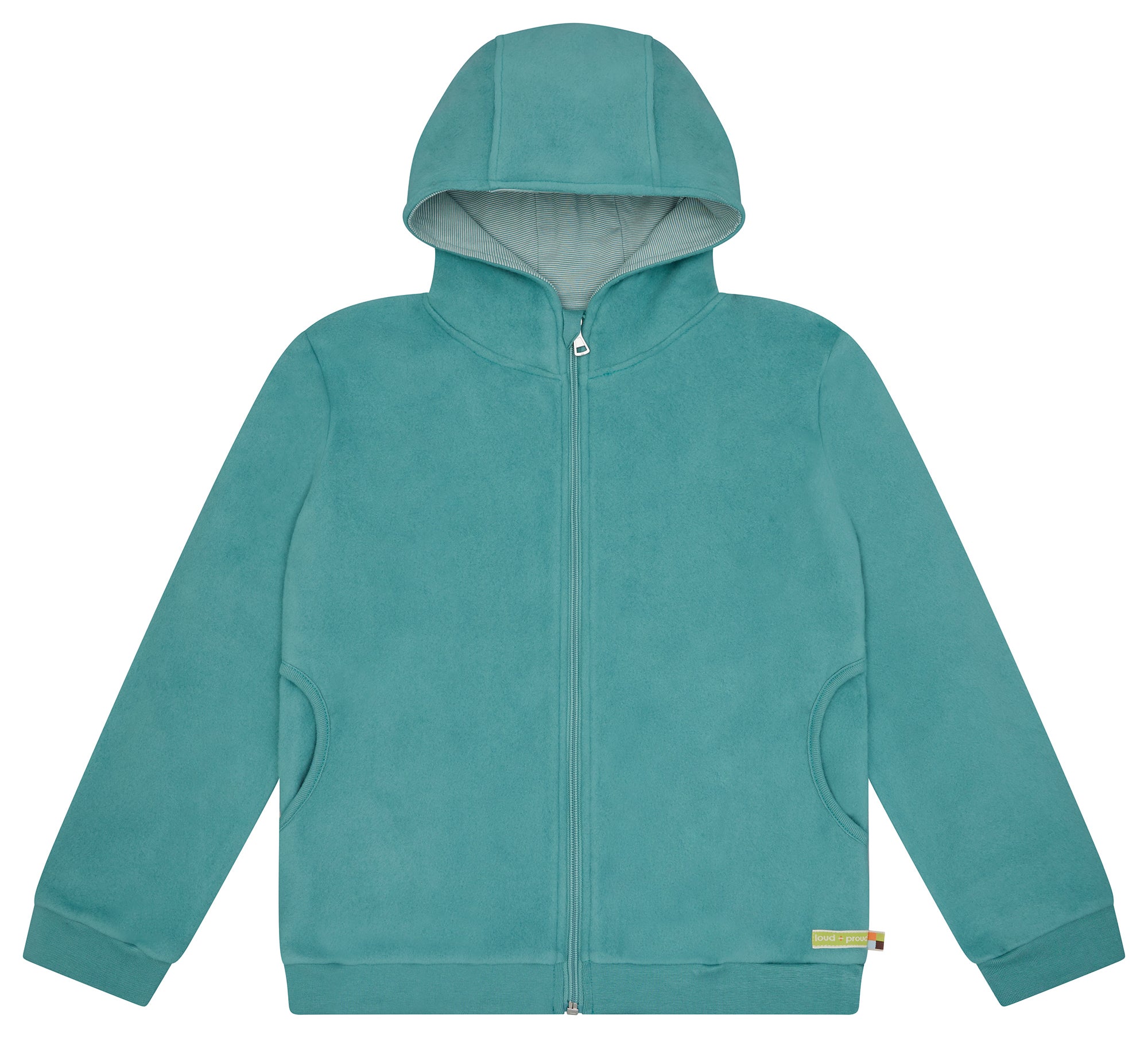 Jacke aus Baumwoll-Fleece