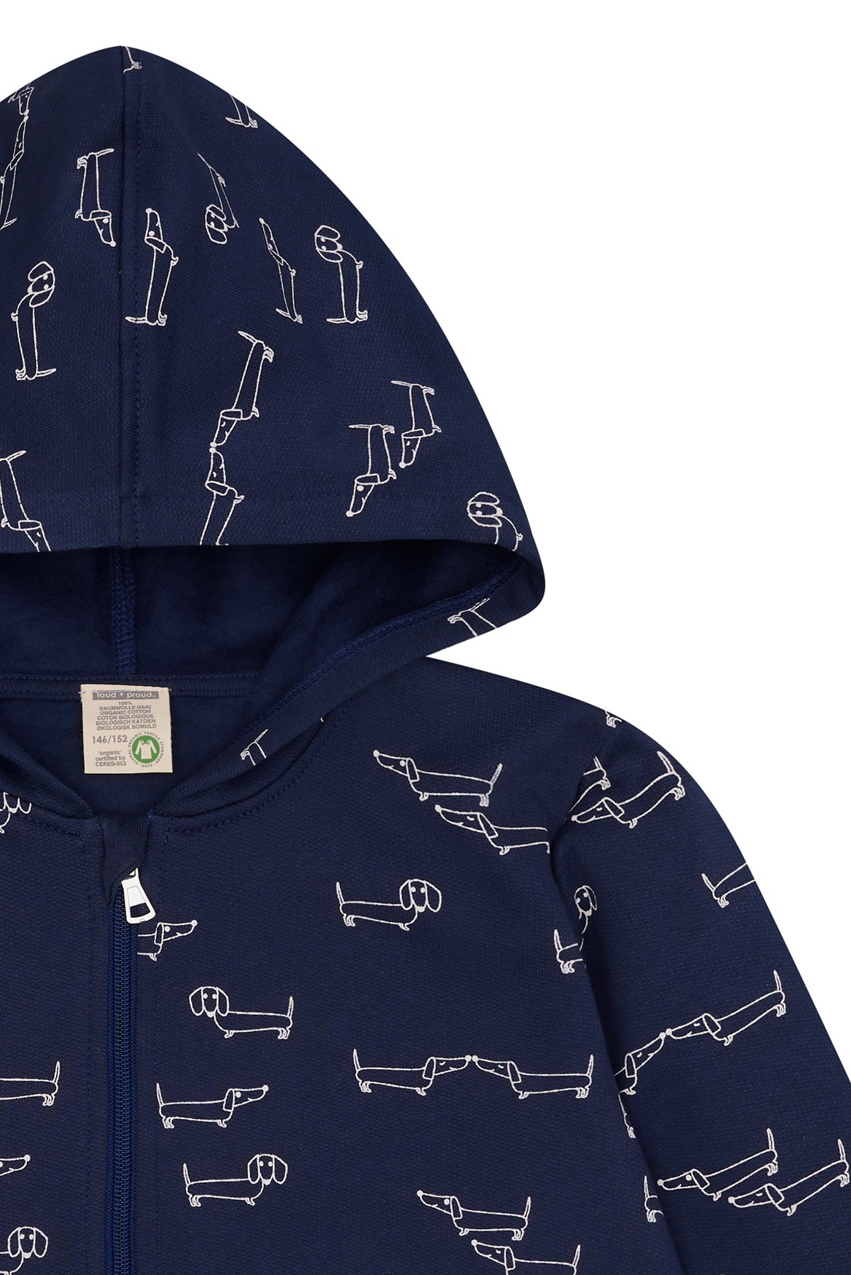 Sweatjacke mit Kapuze