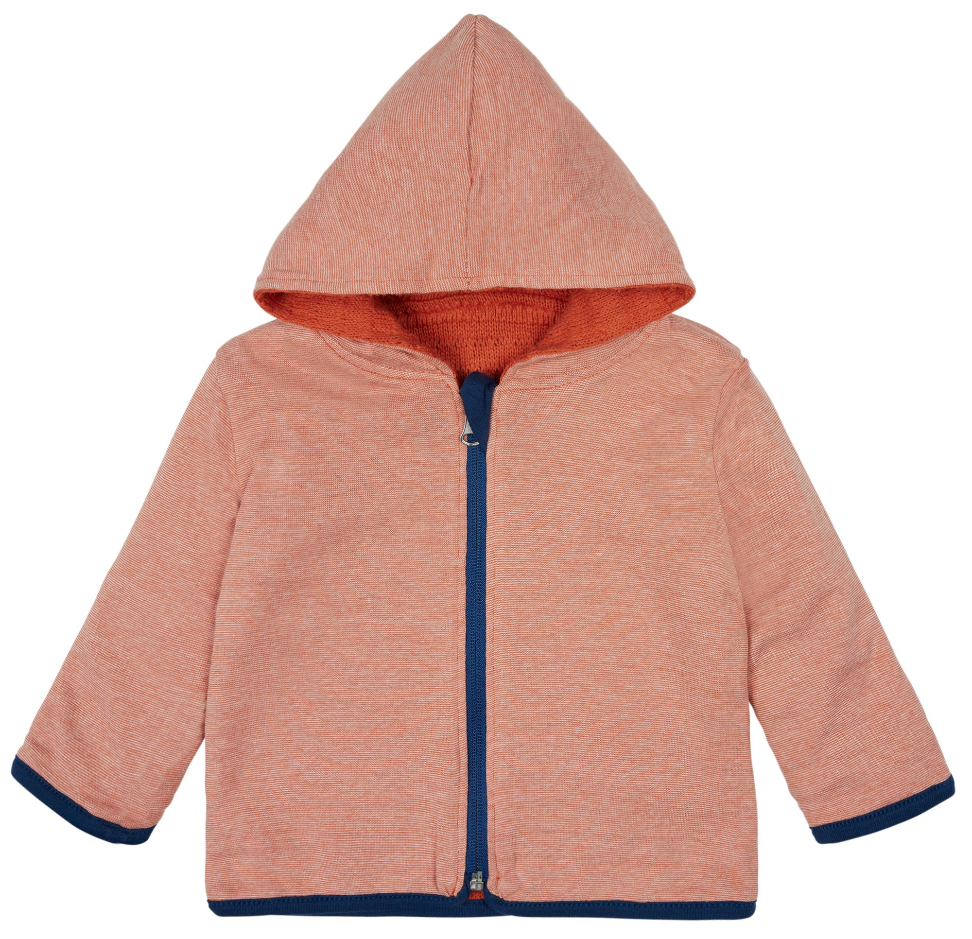 Reversible knit jacket