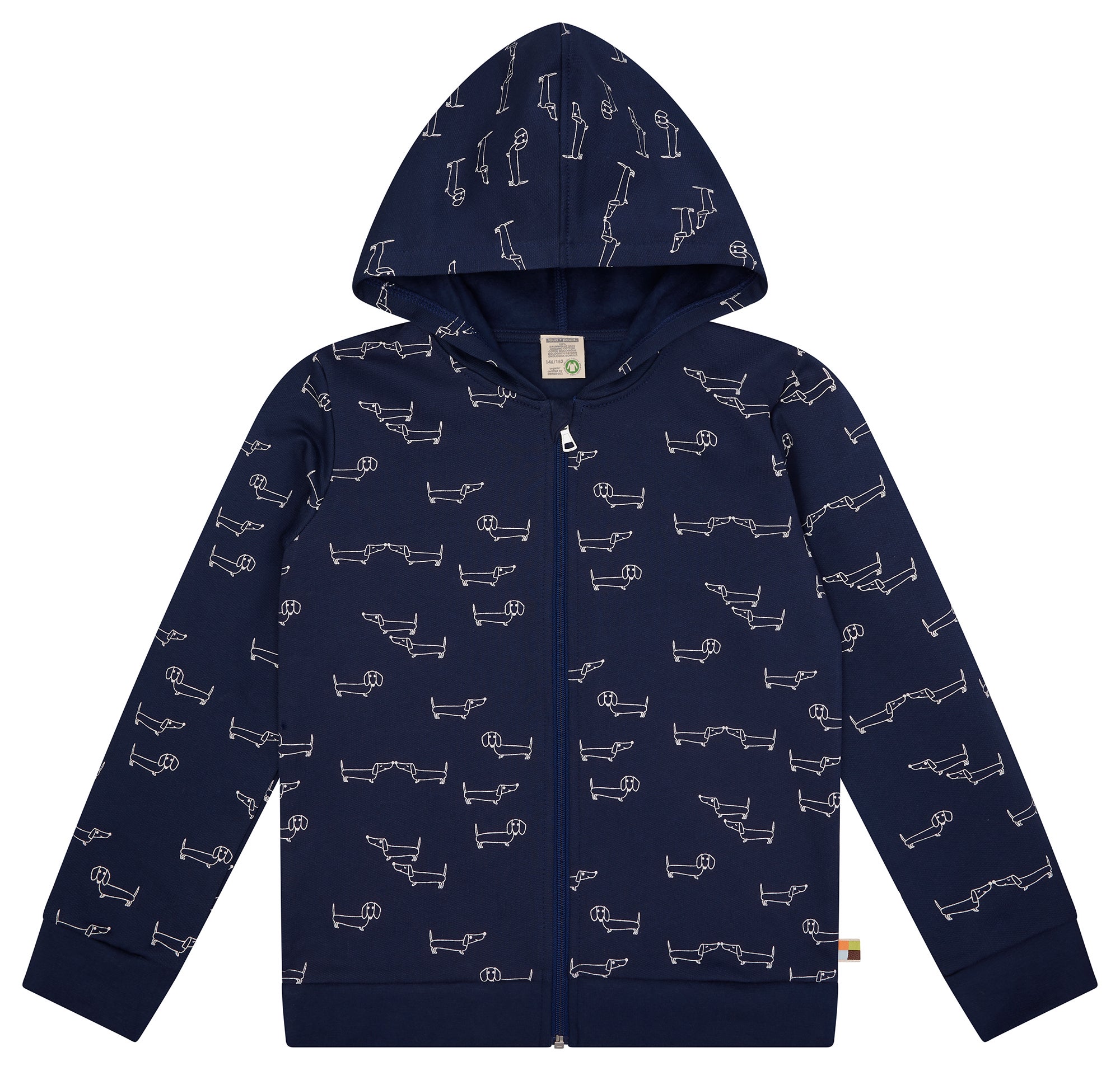 Sweatjacke mit Kapuze