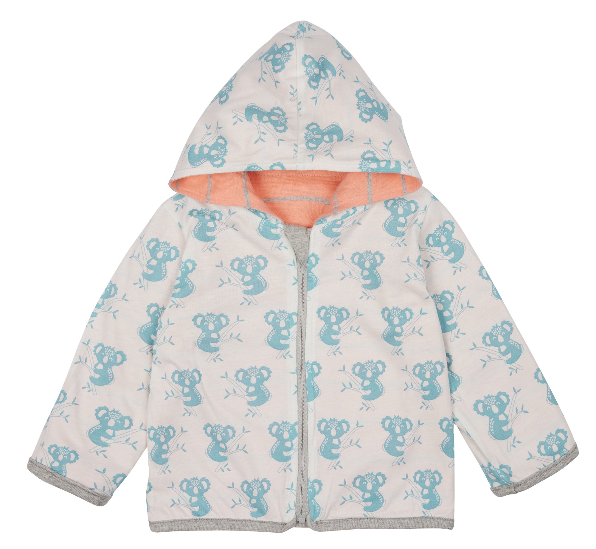 - Wendejacke mit Kapuze