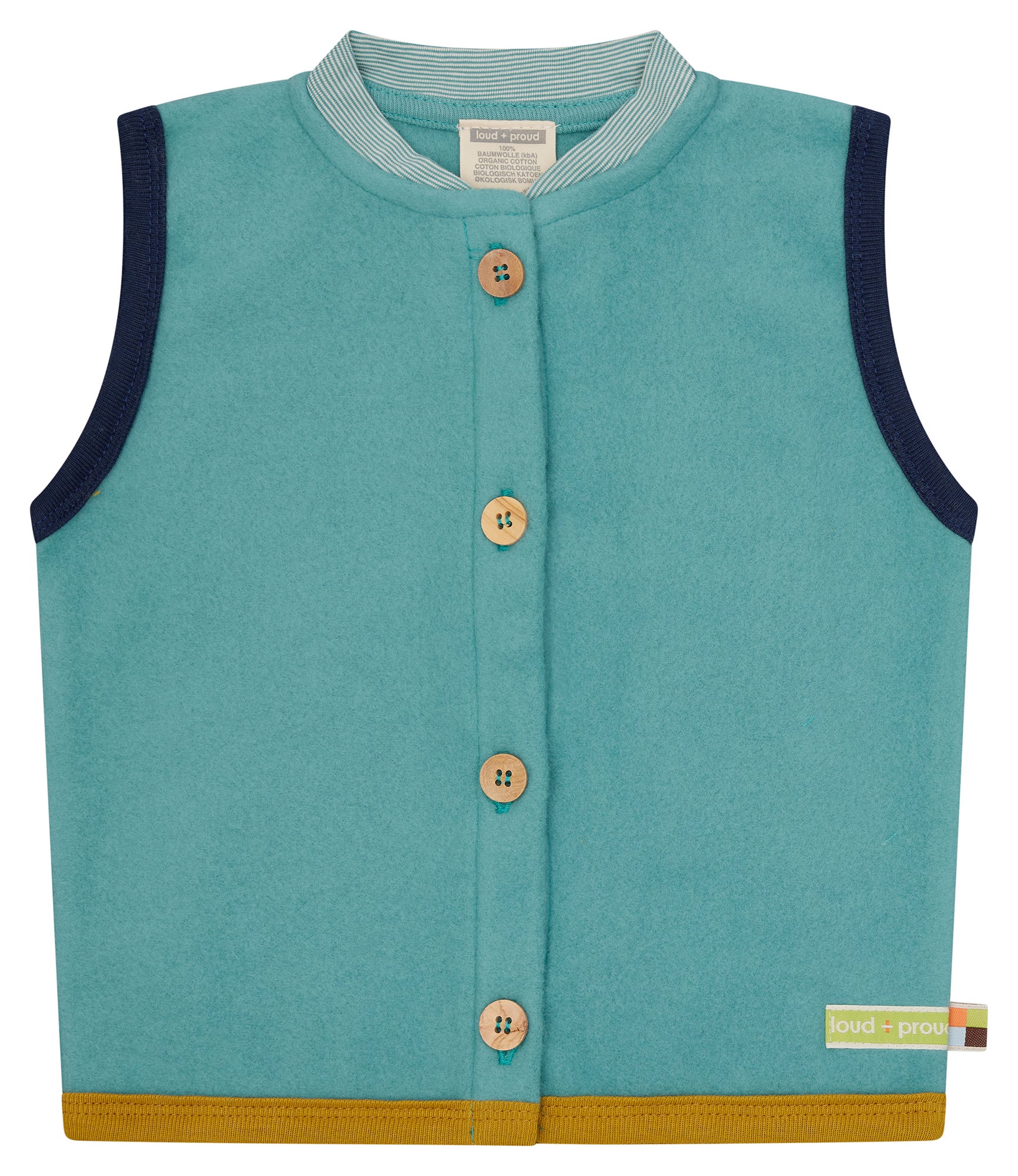 Weste aus Baumwoll-Fleece