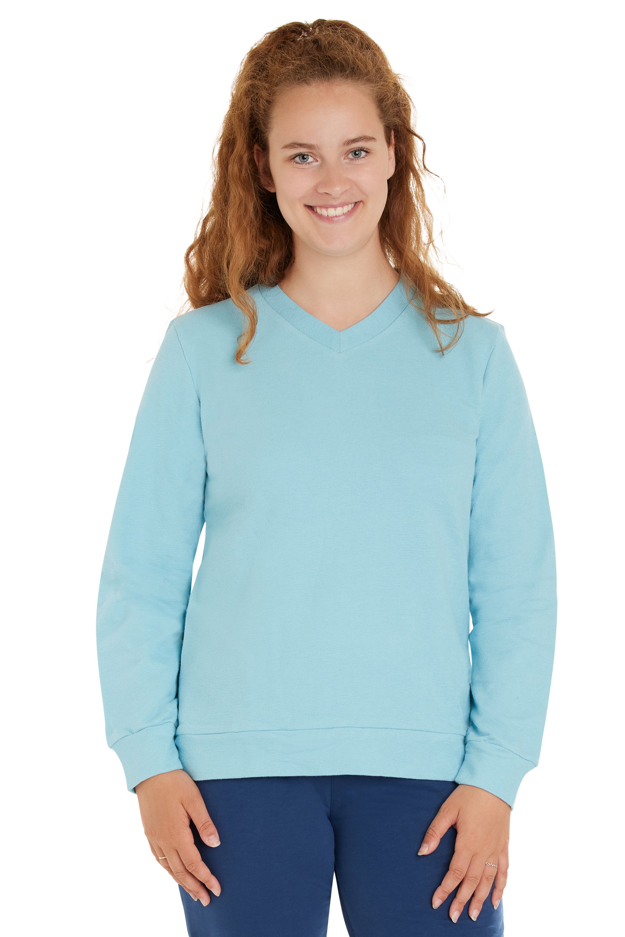 Damen Sweat Strukturmuster Damen Sweat Strukturmuster