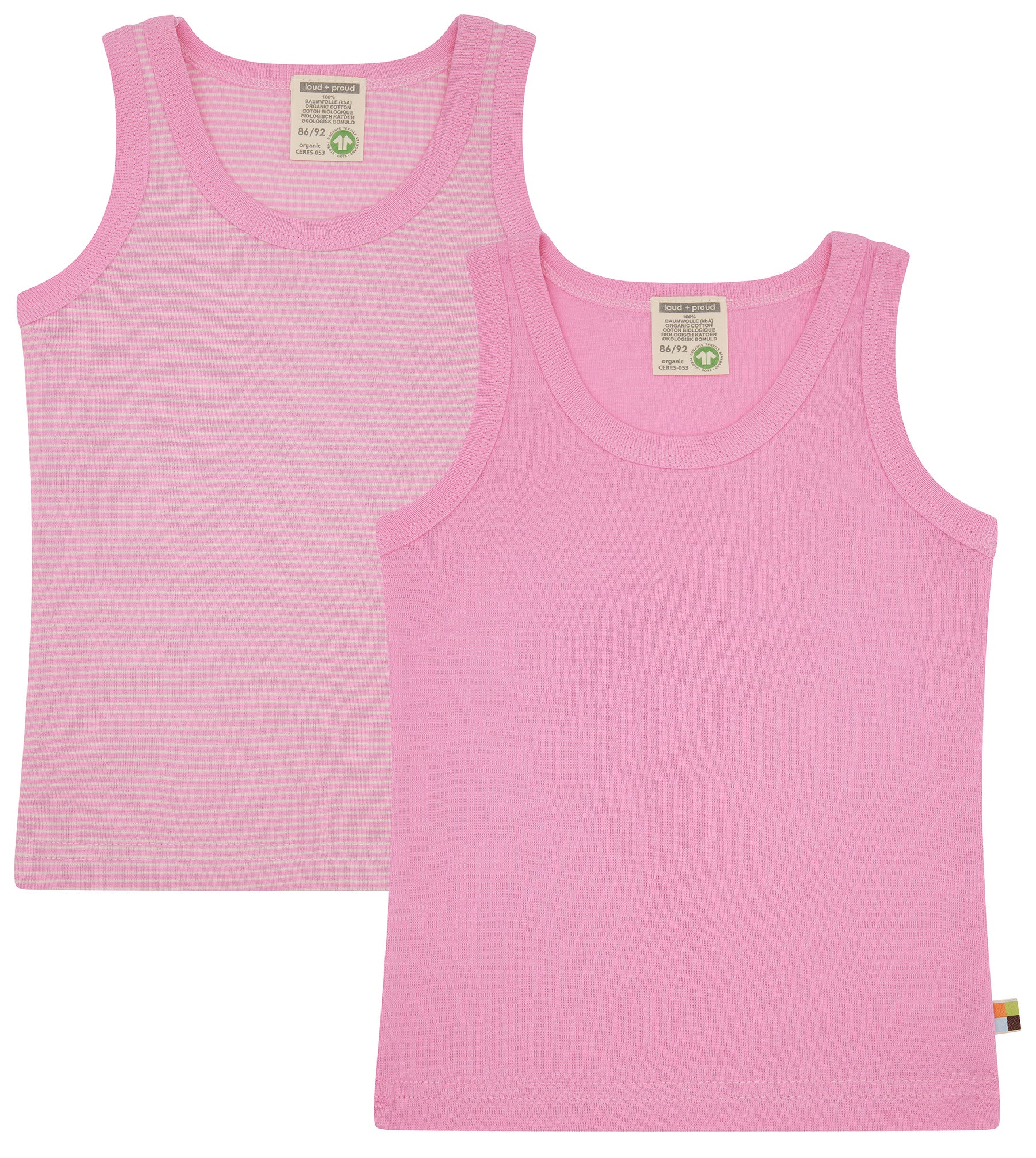Double Pack of Fine Ribbed Undershirts Double Pack of Fine Ribbed Undershirts