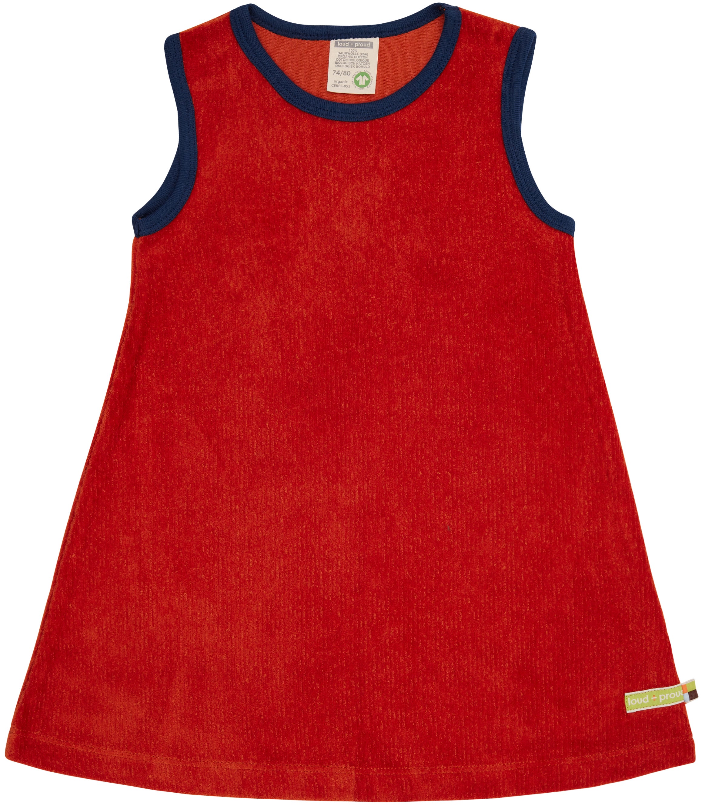 Loud Proud Kleid aus elastischem Cord