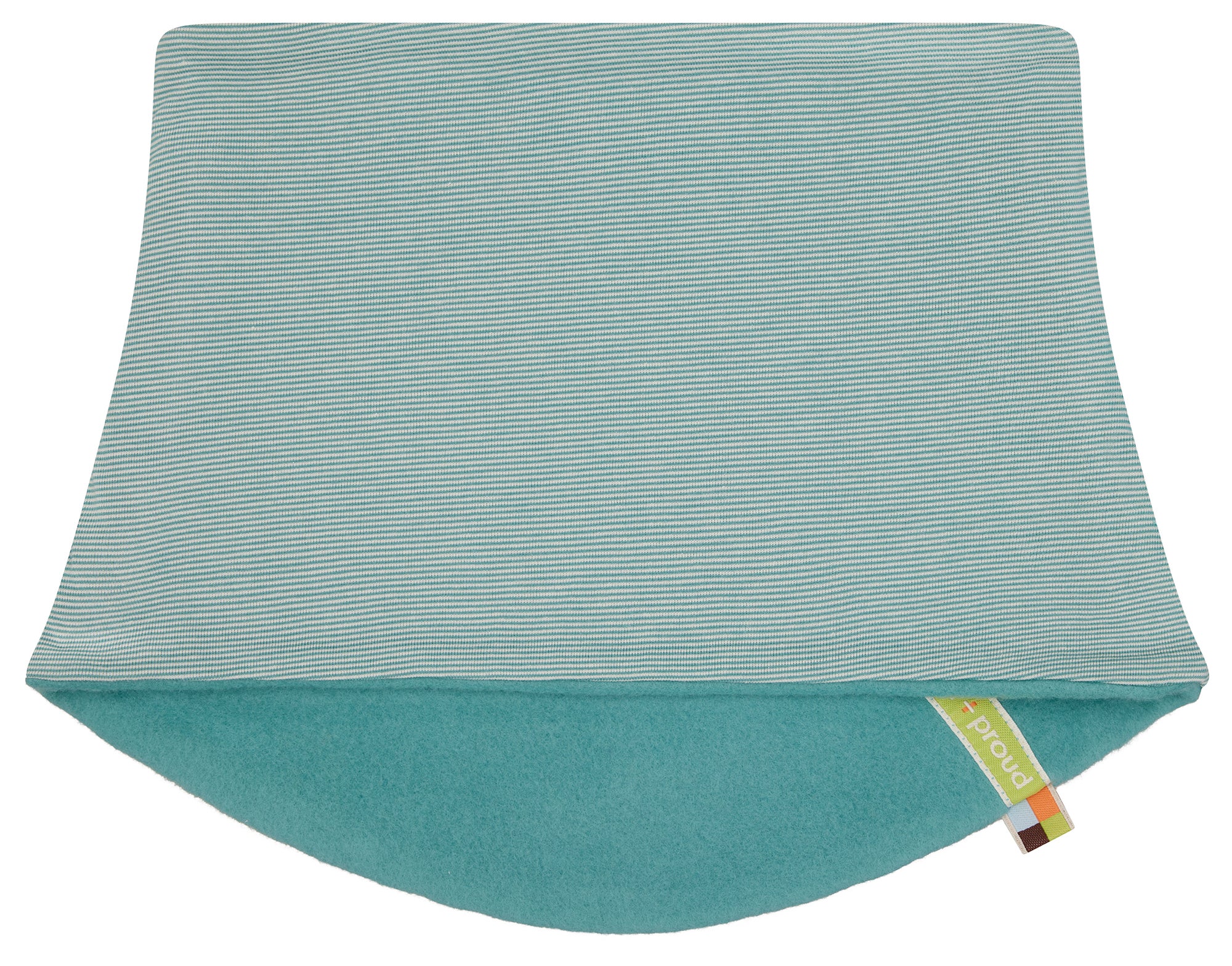 Wende-Schlauchschal aus Baumwoll-Fleece