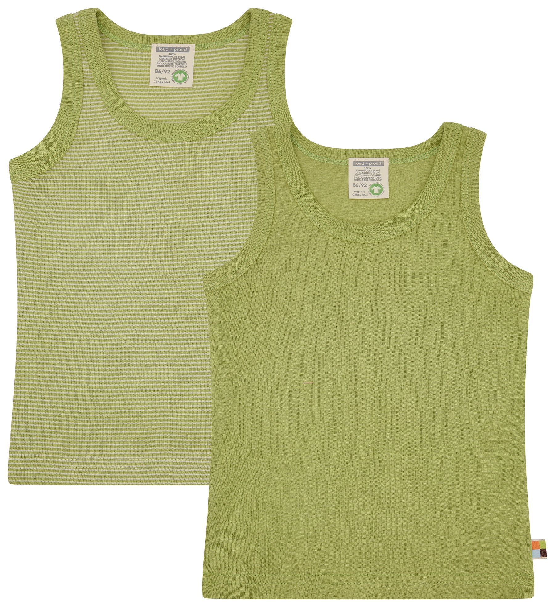 Double Pack of Fine Ribbed Undershirts Double Pack of Fine Ribbed Undershirts