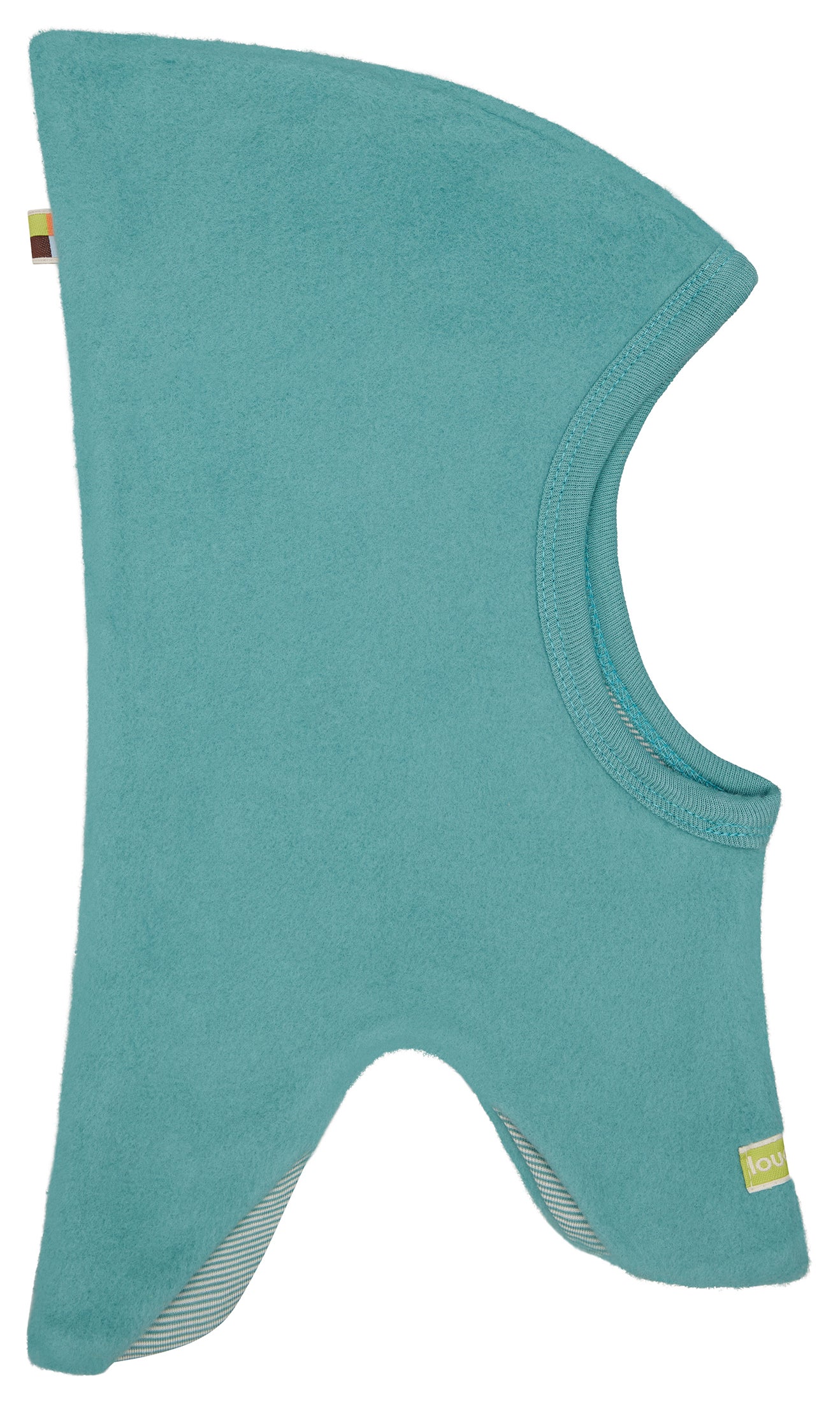 Wende-Schlupfmütze aus Baumwoll-Fleece